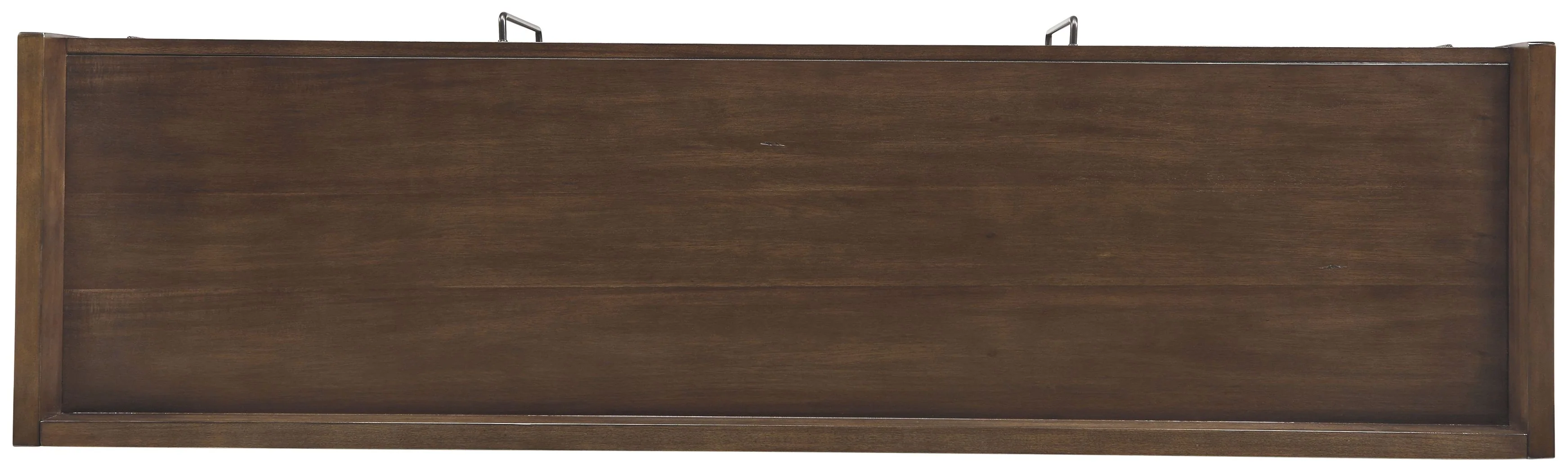 Starmore - XL TV Stand w/Fireplace Option - Brown