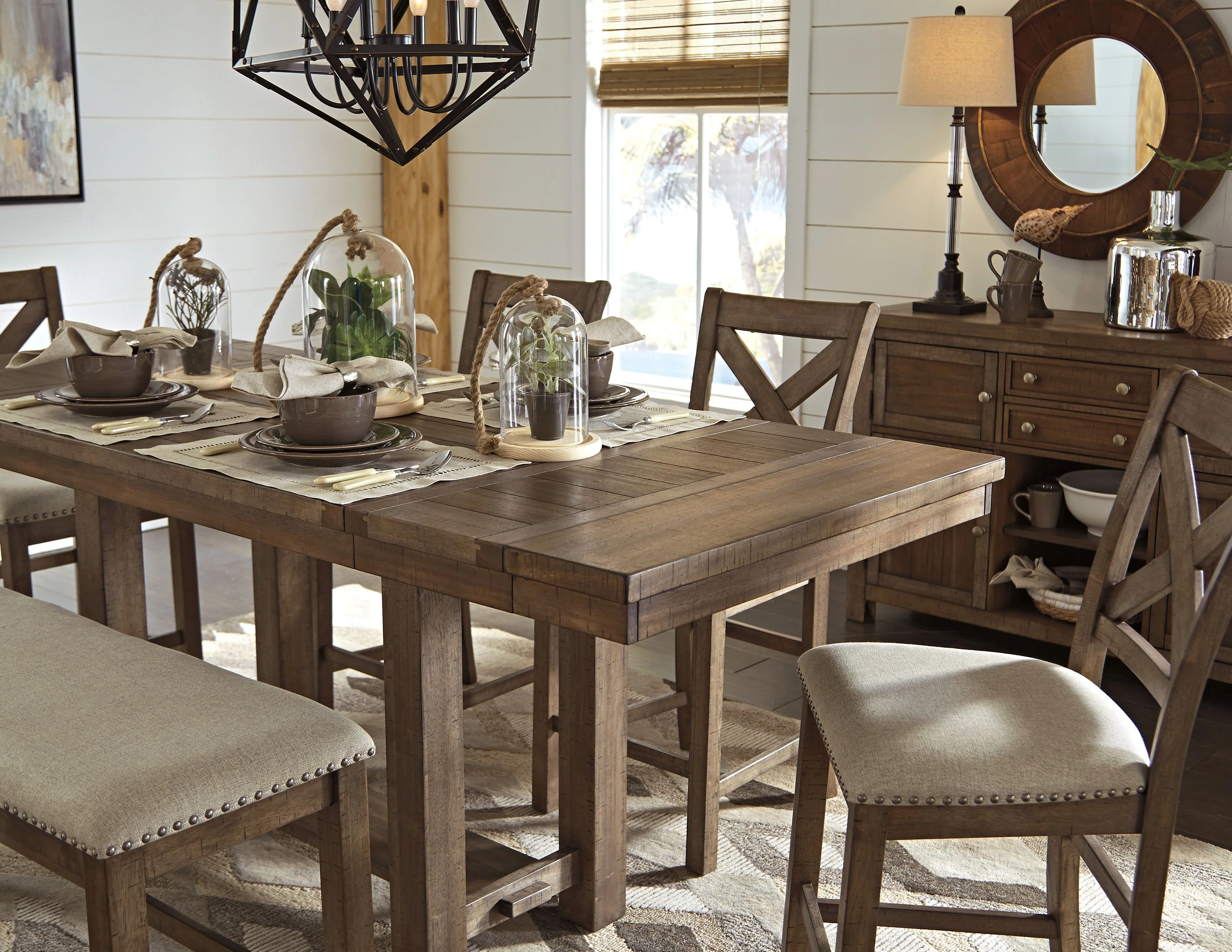8187-moriville-rectangular-dining-room-counter-extension-table-grayish-brown-8.webp Moriville - Rectangular Dining Room Counter Extension Table - Grayish Brown