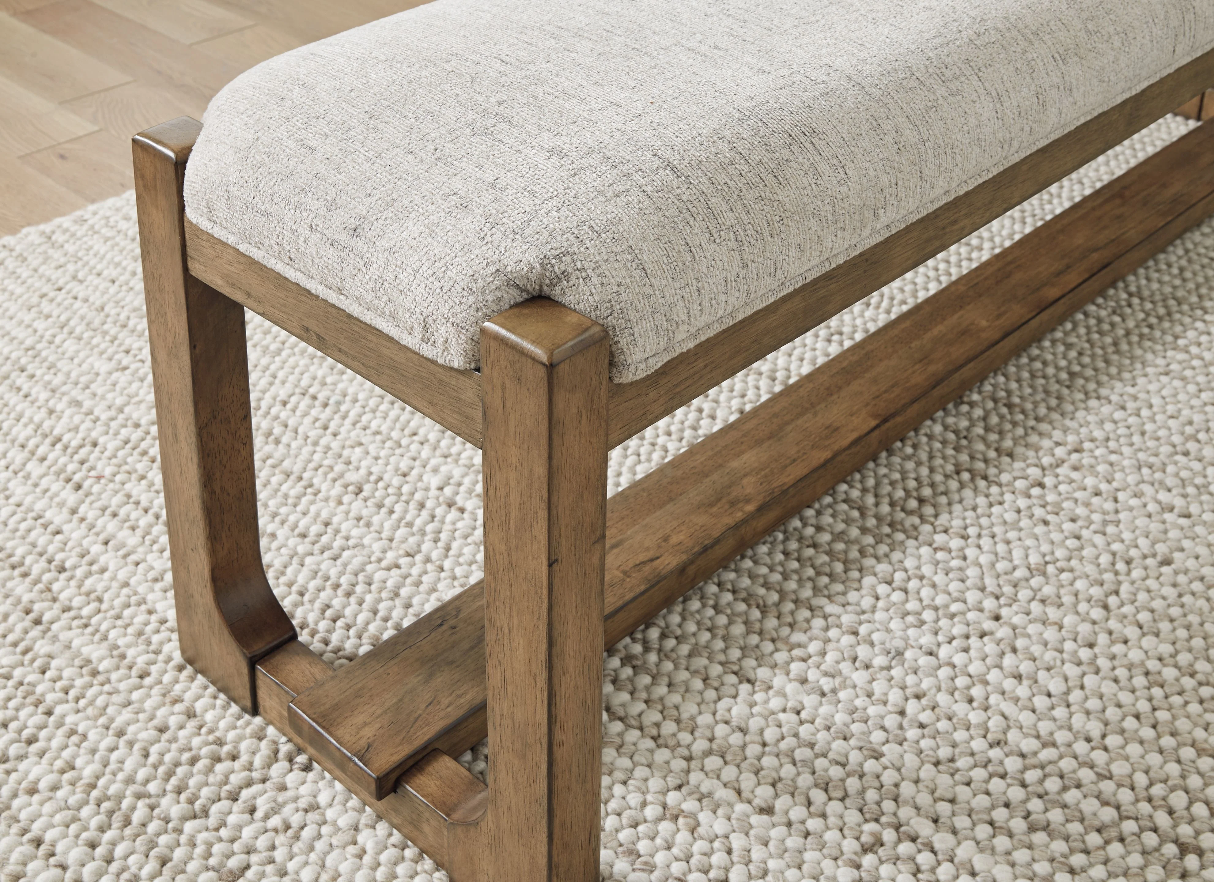 8188-cabalynn-large-uph-dining-room-bench-oatmeal-light-brown-7.webp Cabalynn - Large Uph Dining Room Bench - Oatmeal / Light Brown