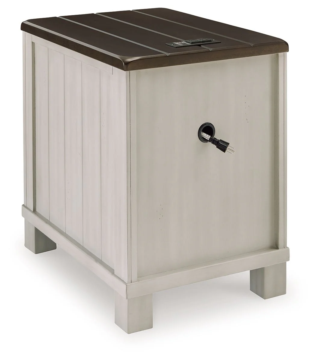 8196-darborn-chair-side-end-table-gray-brown-3.webp Darborn - Chair Side End Table - Gray / Brown