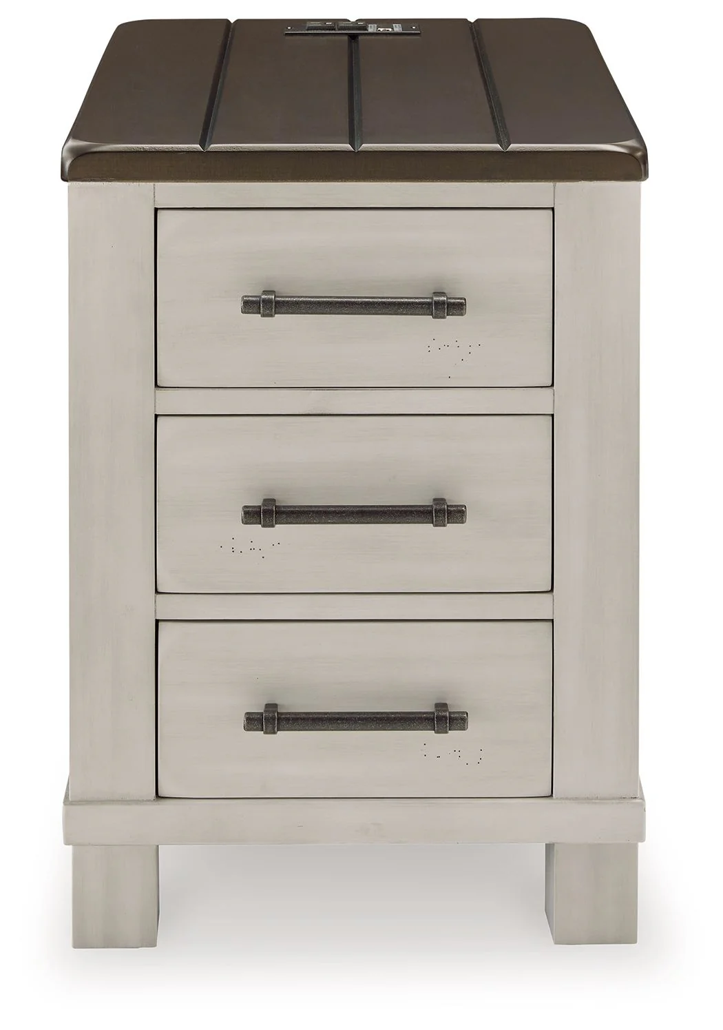 8196-darborn-chair-side-end-table-gray-brown-8.webp Darborn - Chair Side End Table - Gray / Brown
