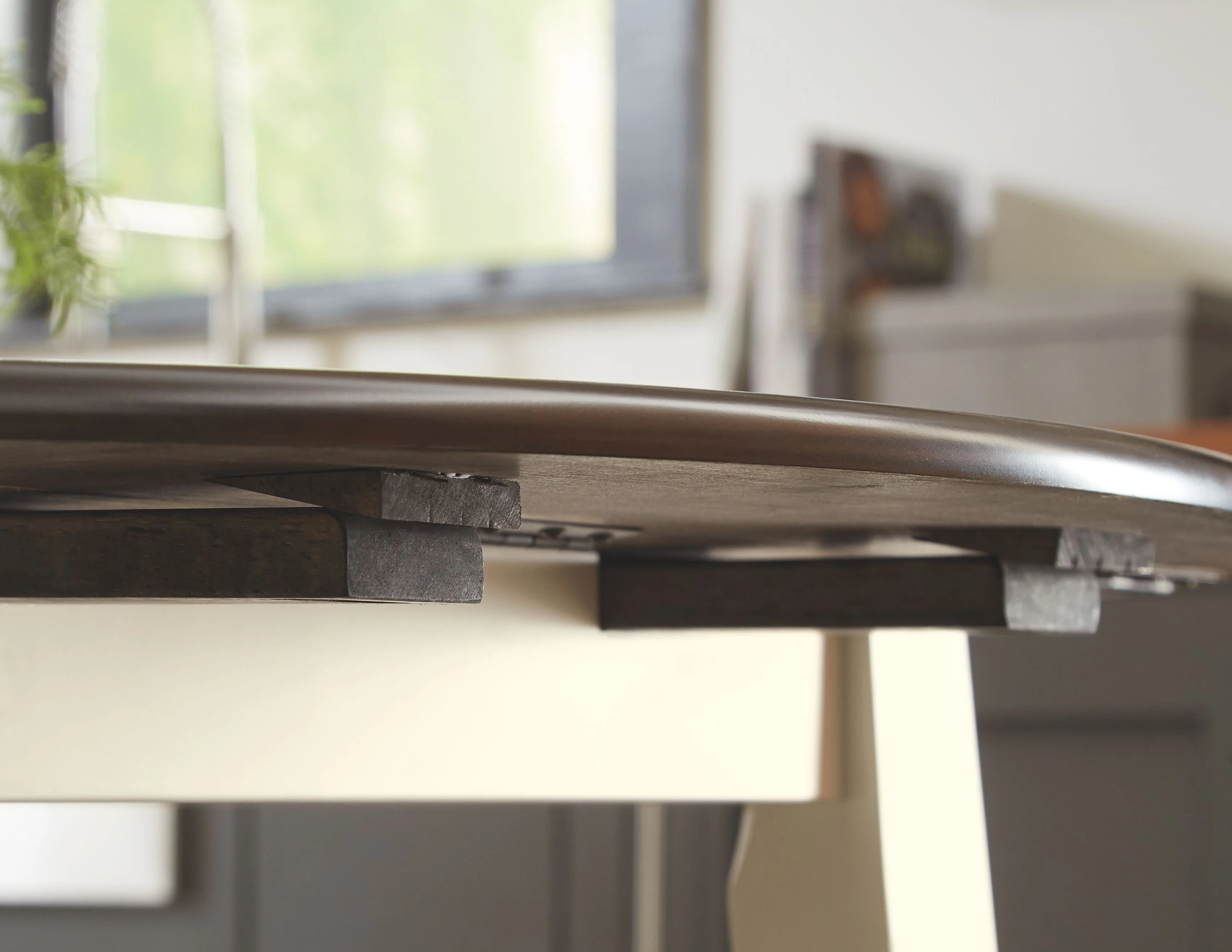 8199-woodanville-round-drm-drop-leaf-table-cream-brown-6.webp Woodanville - Round DRM Drop Leaf Table - Cream / Brown