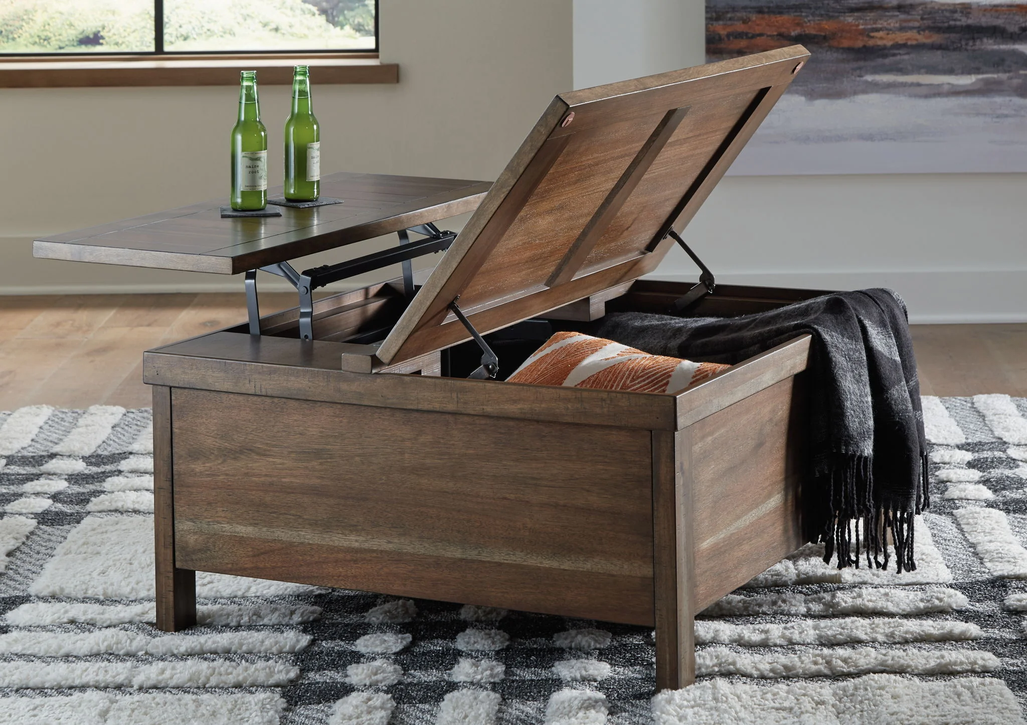 8206-moriville-lift-top-cocktail-table-grayish-brown-3.webp Moriville - Lift Top Cocktail Table - Grayish Brown