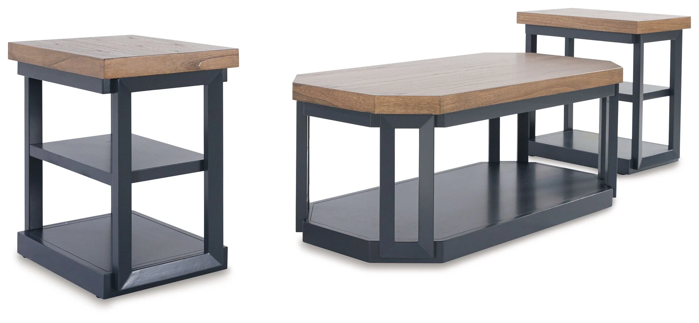 8207-landocken-occasional-table-set-set-of-3-brown-blue-1.webp Landocken - Occasional Table Set (Set of 3) - Brown / Blue