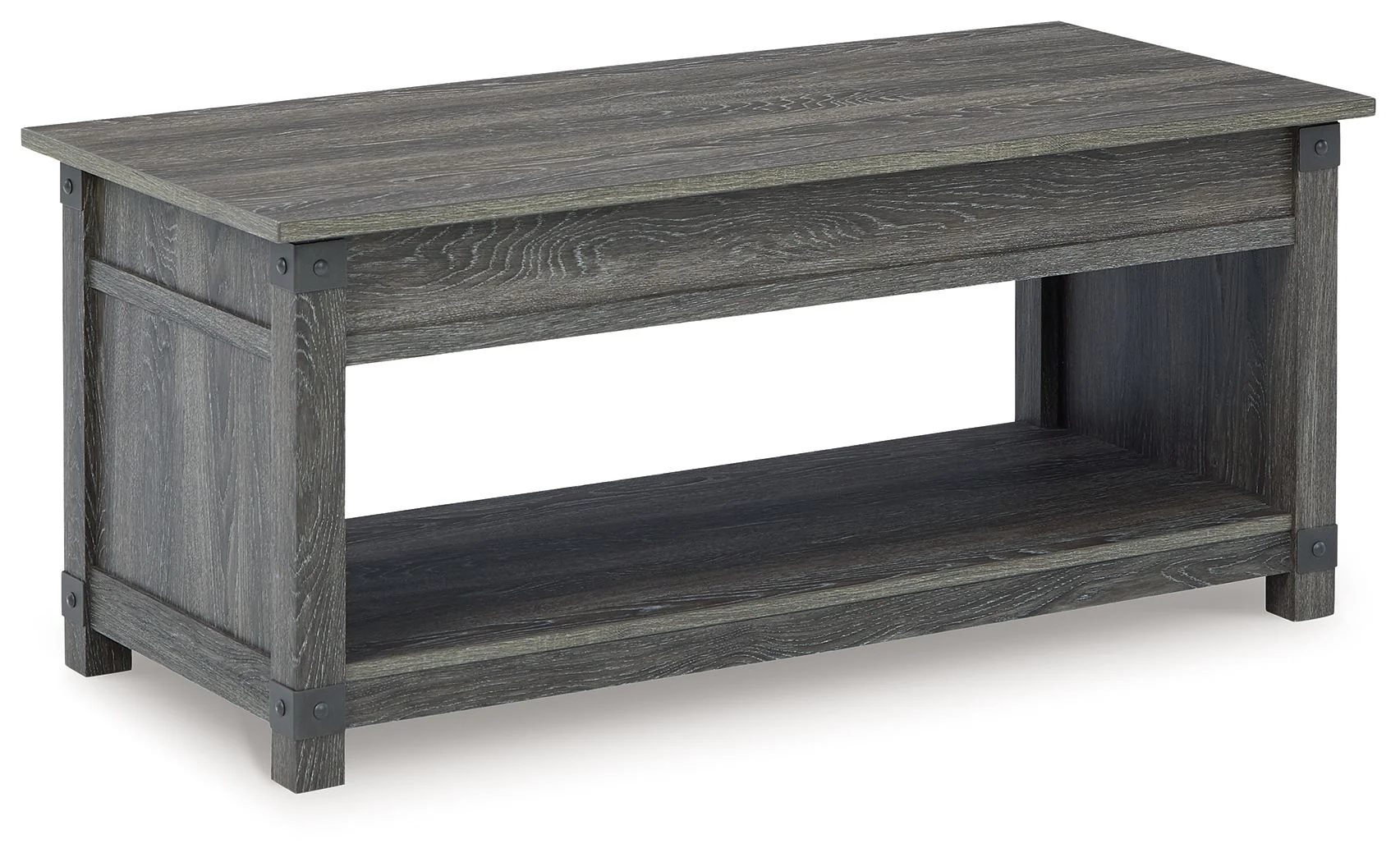 8217-freedan-rect-lift-top-cocktail-table-grayish-brown-6.webp Freedan - Rect Lift Top Cocktail Table - Grayish Brown
