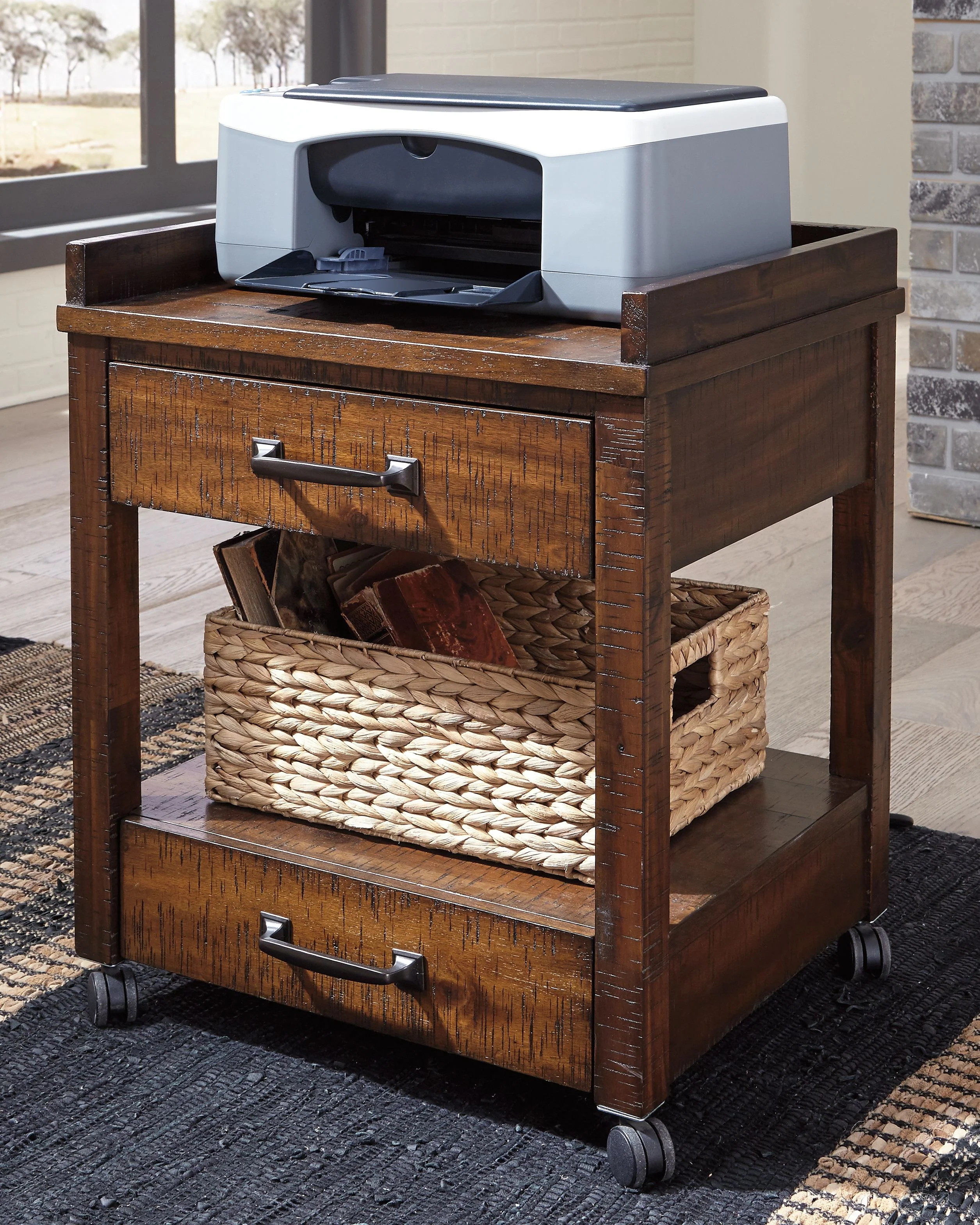 8218-baldridge-printer-stand-rustic-brown-2.webp Baldridge - Printer Stand - Rustic Brown