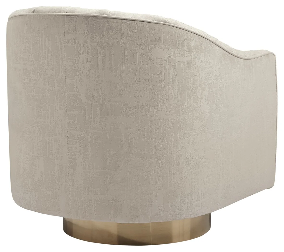 Penzlin - Swivel Accent Chair - Pearl