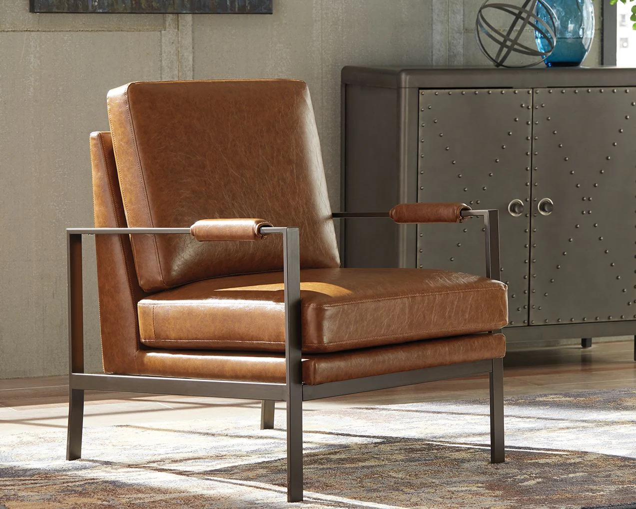 8236-peacemaker-accent-chair-brown-2.webp Peacemaker - Accent Chair - Brown