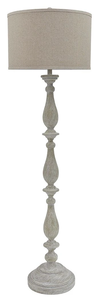 8237-bernadate-poly-floor-lamp-whitewash-1.webp Bernadate - Poly Floor Lamp - Whitewash