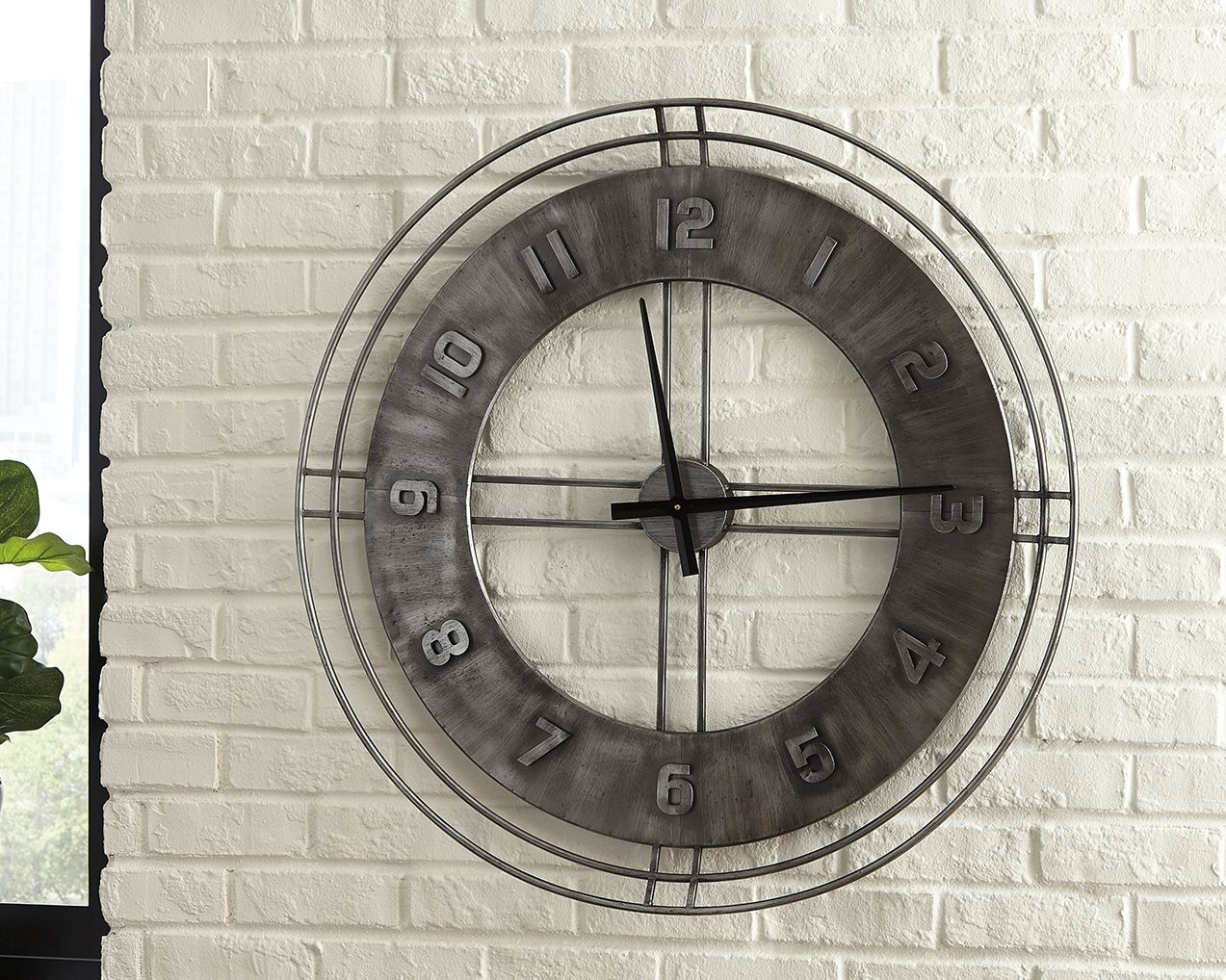 8241-ana-sofia-wall-clock-antique-gray-2.jpg Ana Sofia - Wall Clock - Antique Gray