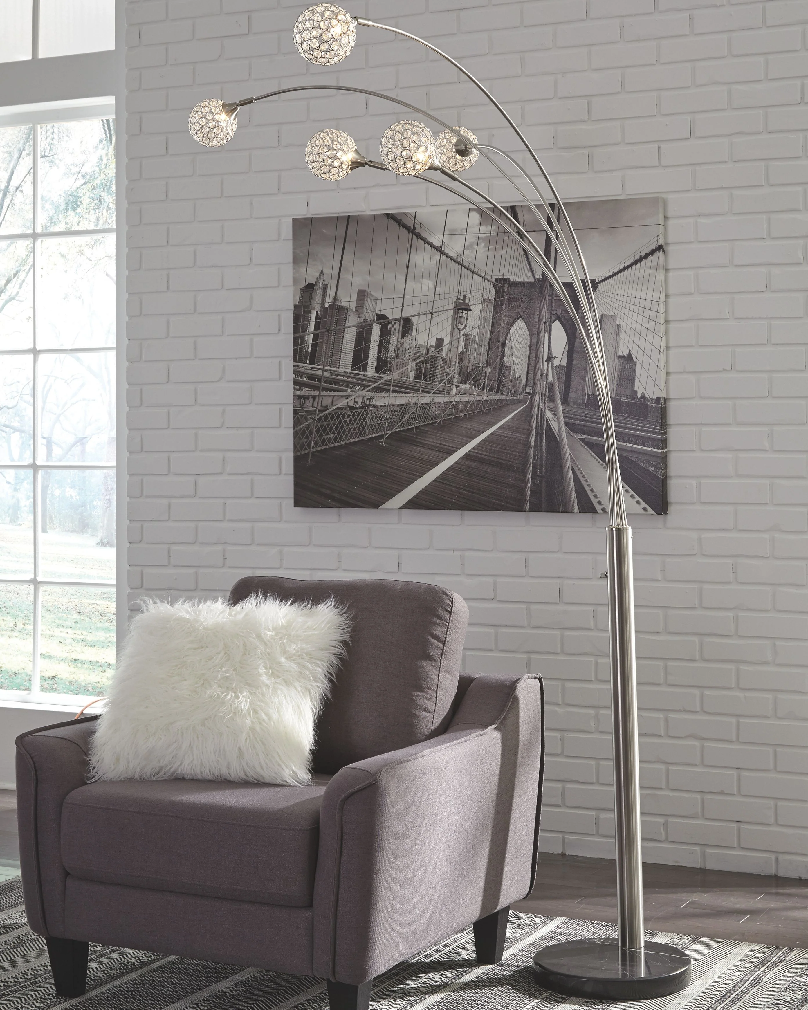 8244-winter-metal-arc-lamp-silver-finish-2.webp Winter - Metal Arc Lamp - Silver Finish