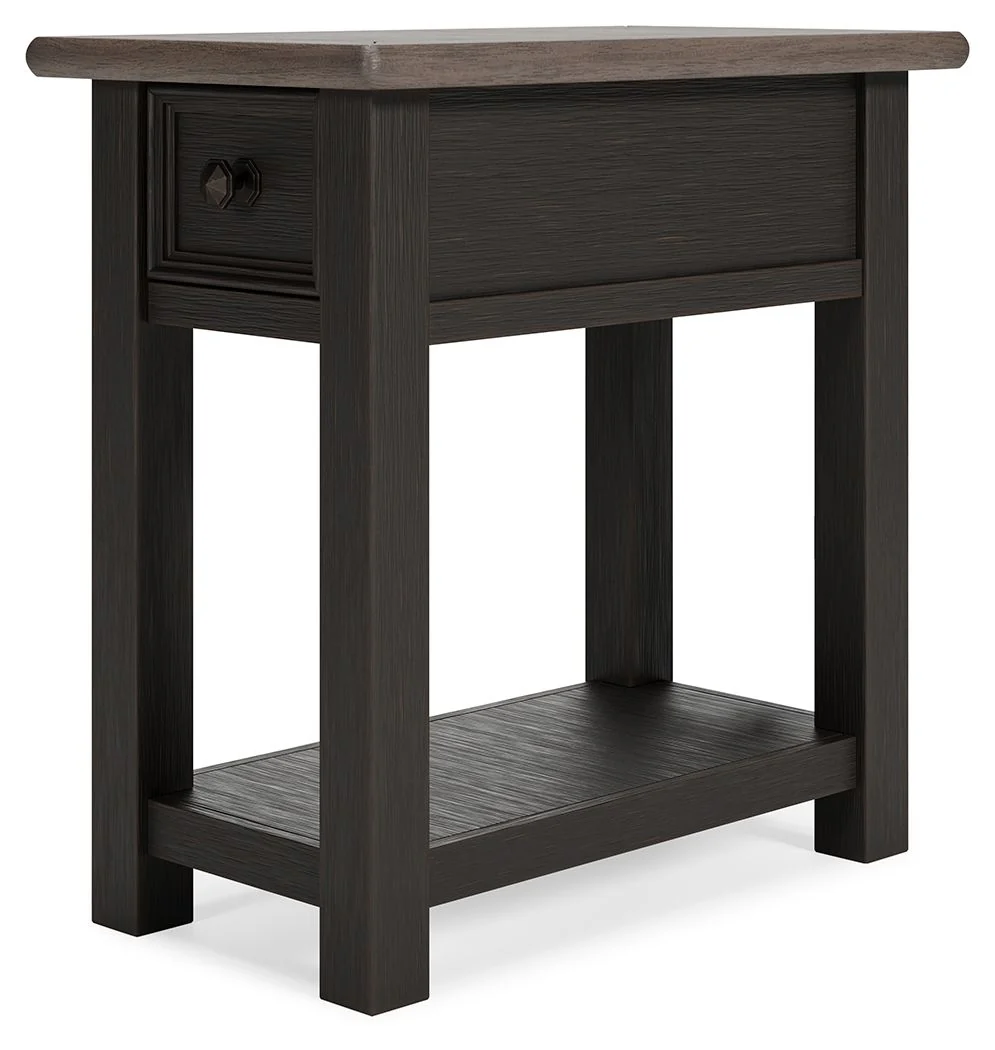 8247-tyler-creek-chair-side-end-table-black-gray-12.webp Tyler Creek - Chair Side End Table - Black / Gray