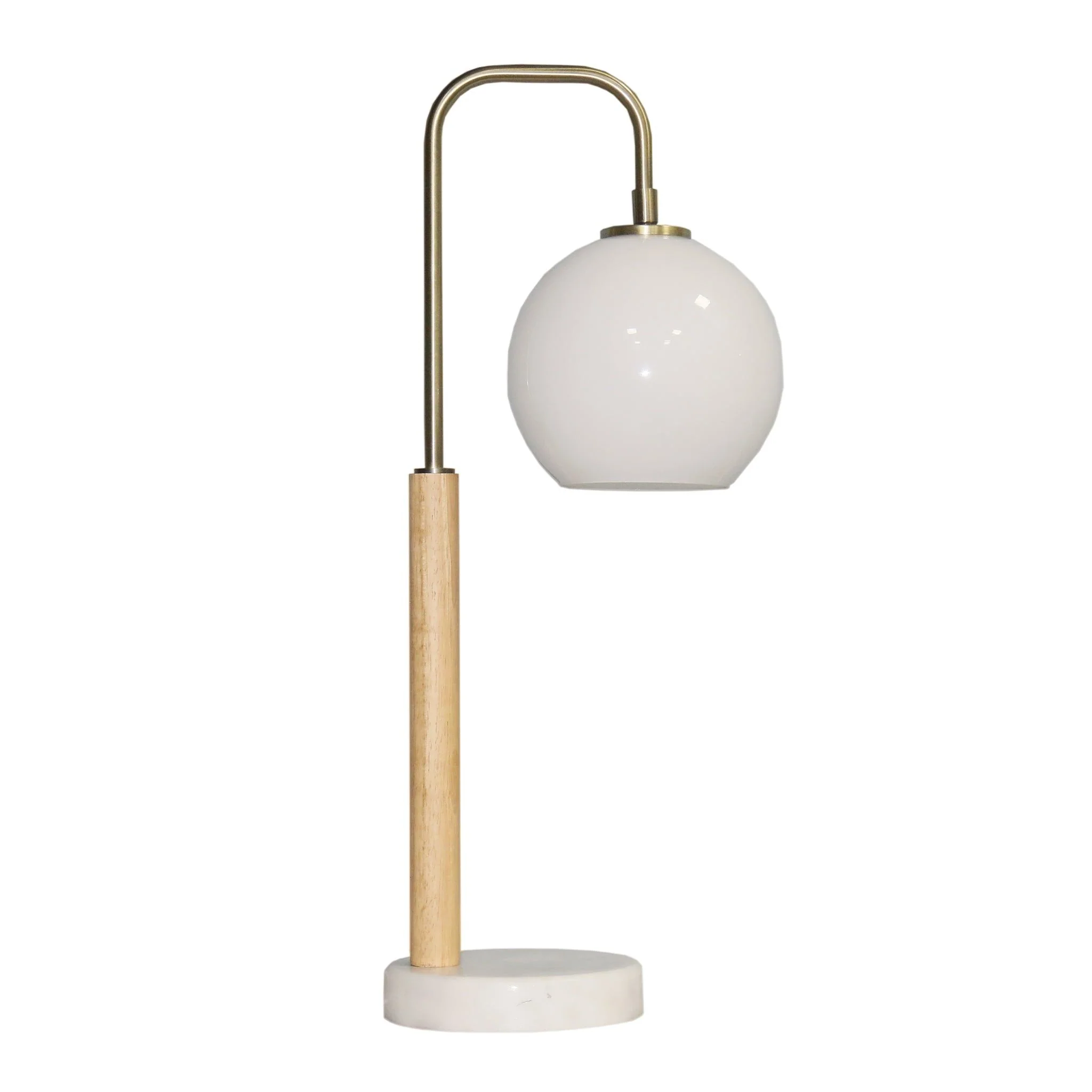 8268-bedside-table-lamp-with-globe-lampshade-white-3.webp Bedside Table Lamp With Globe Lampshade - White