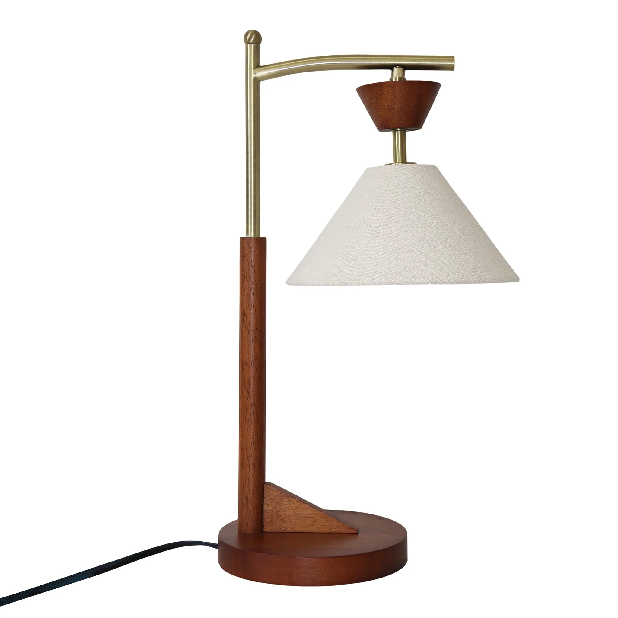 8271-nightstand-desk-lamp-with-cone-shade-for-eye-protection-brown-1.webp Nightstand Desk Lamp With Cone Shade For Eye Protection - Brown
