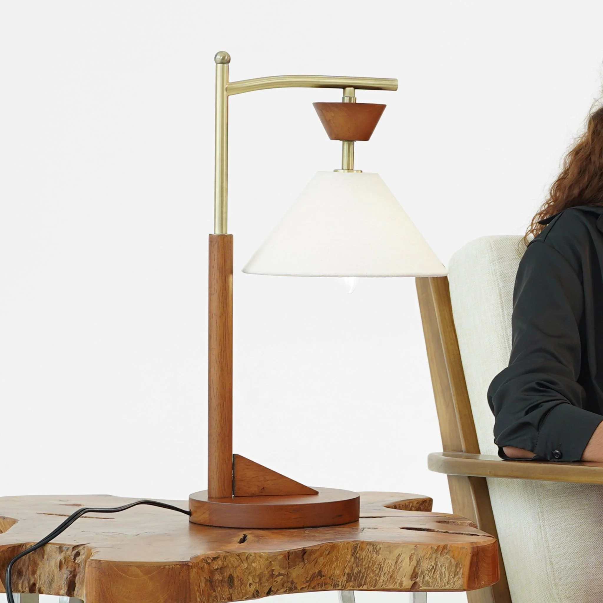 8271-nightstand-desk-lamp-with-cone-shade-for-eye-protection-brown-6.webp Nightstand Desk Lamp With Cone Shade For Eye Protection - Brown