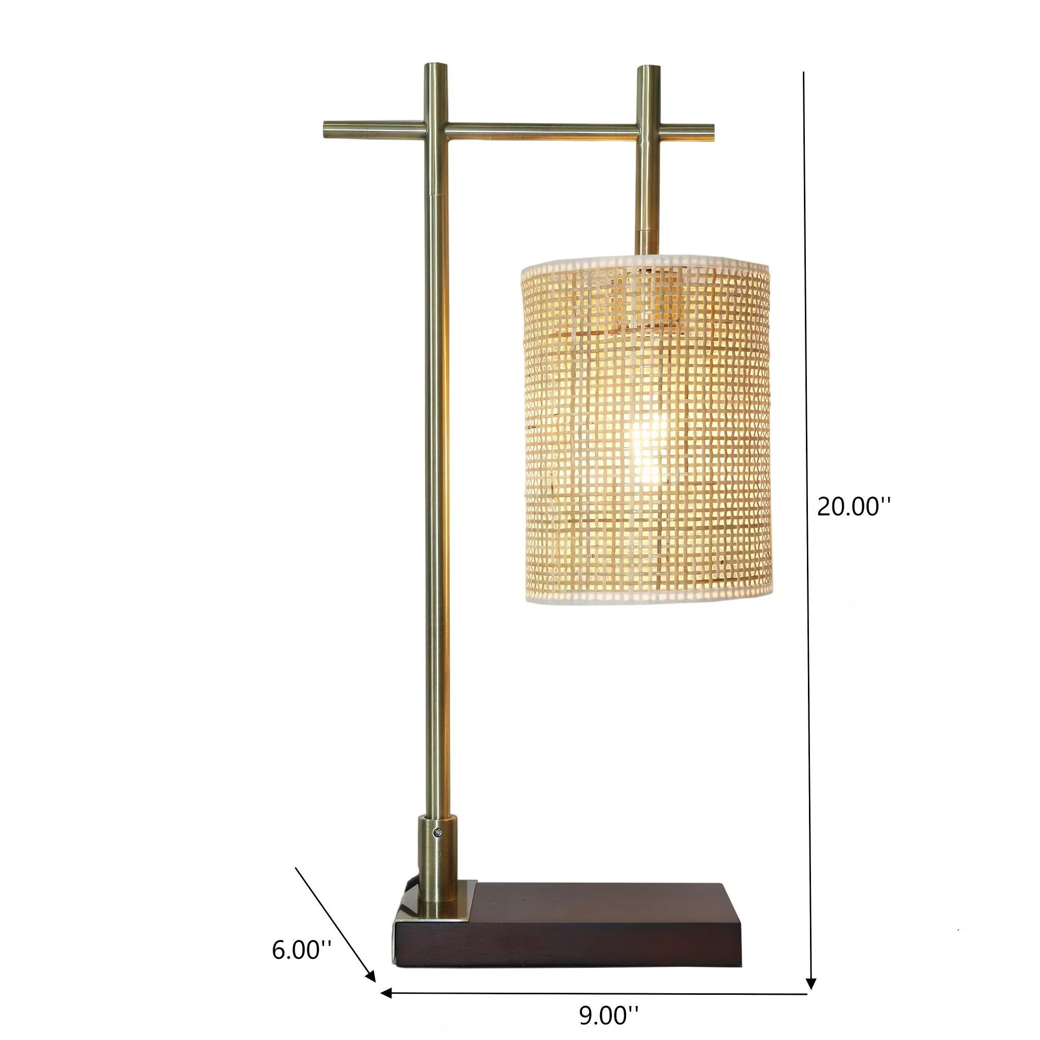 8272-bedroom-table-lamp-with-lampshade-bronze-7.webp Bedroom Table Lamp With Lampshade - Bronze