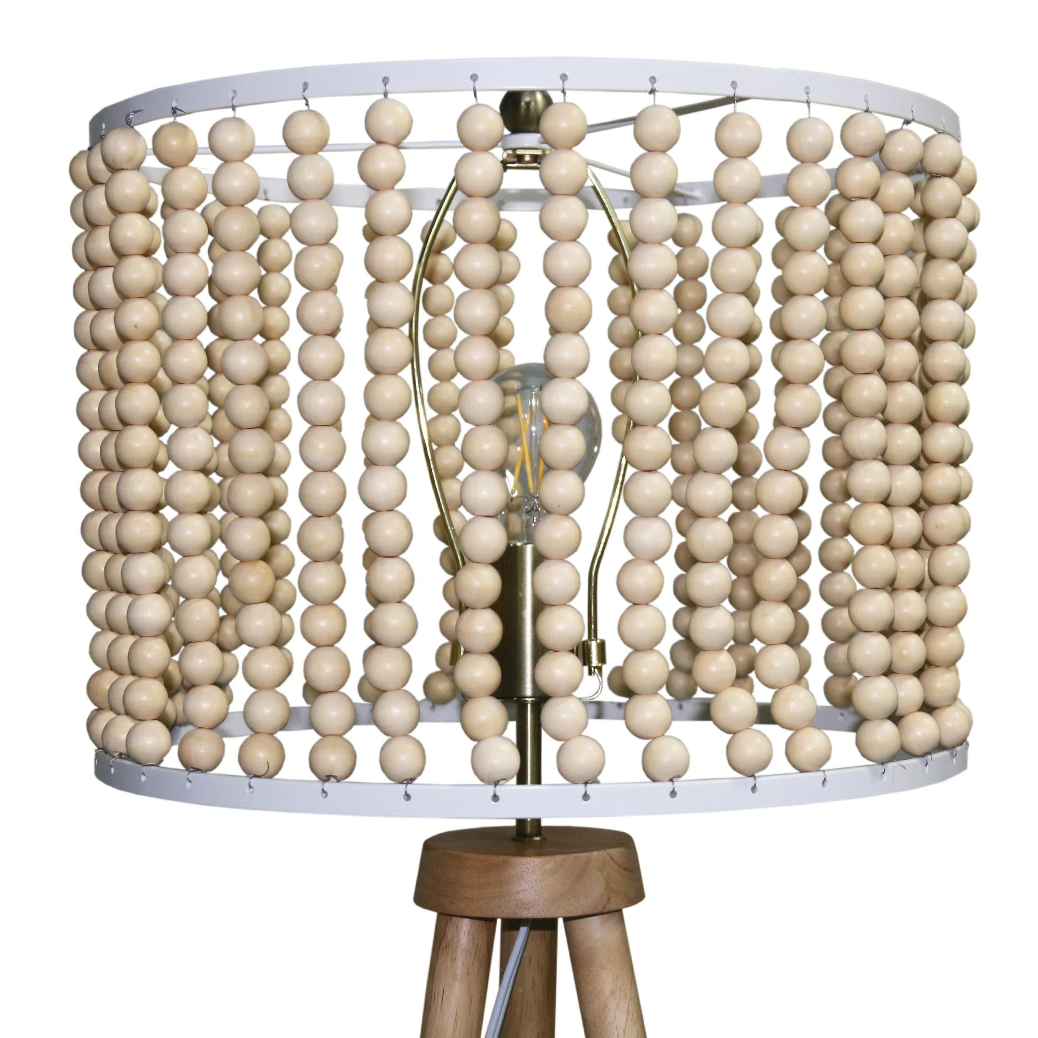 Brillo - 3 Legged Floor Lamp - Brown