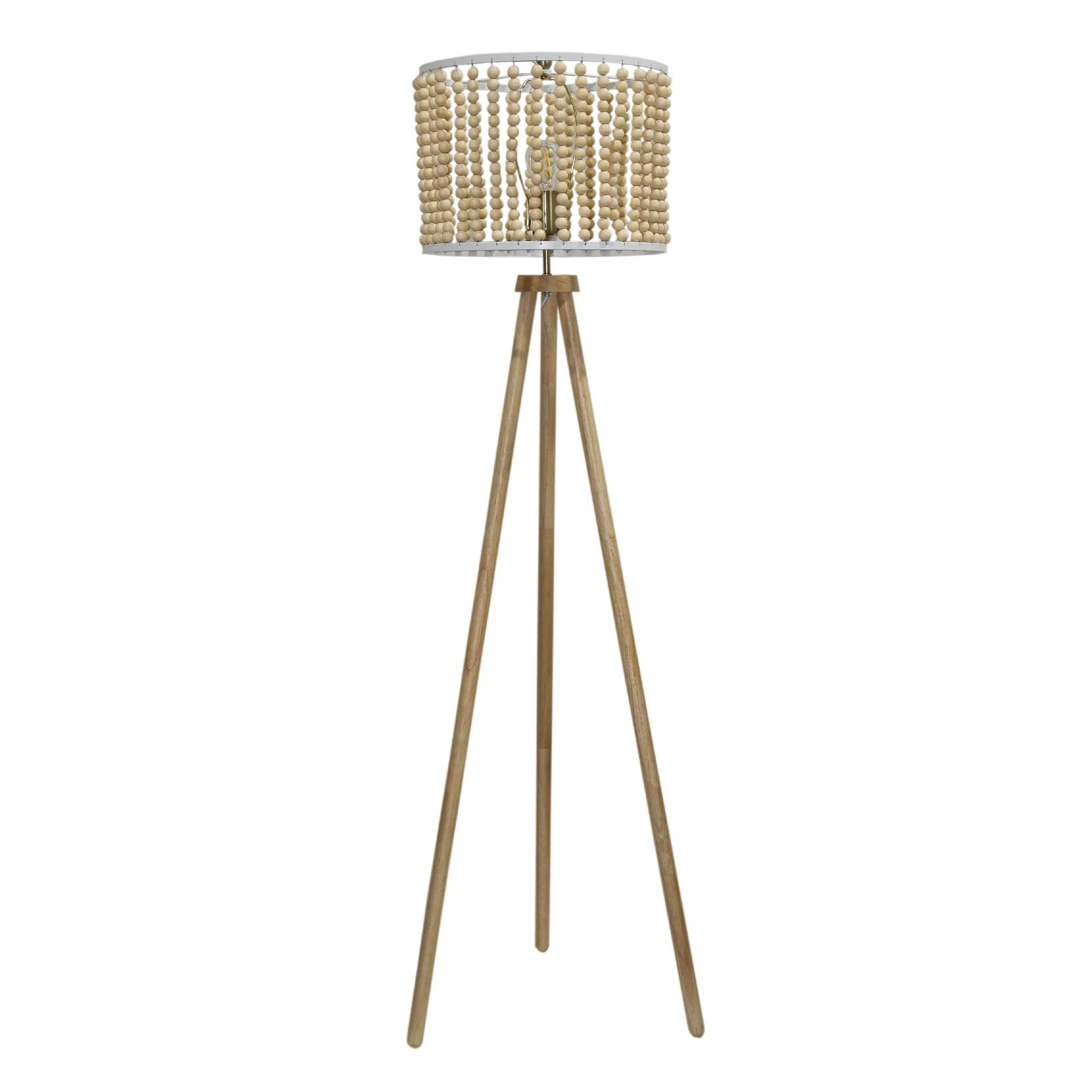 Brillo - 3 Legged Floor Lamp - Brown