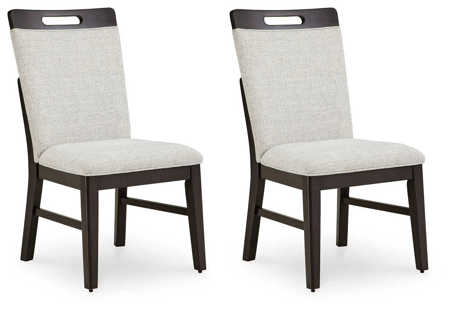 8324-neymorton-7-pc.-rectangular-extension-table-6-side-chairs-dark-grayish-brown-4.webp Neymorton - 7 Pc. - Rectangular Extension Table, 6 Side Chairs - Dark Grayish Brown
