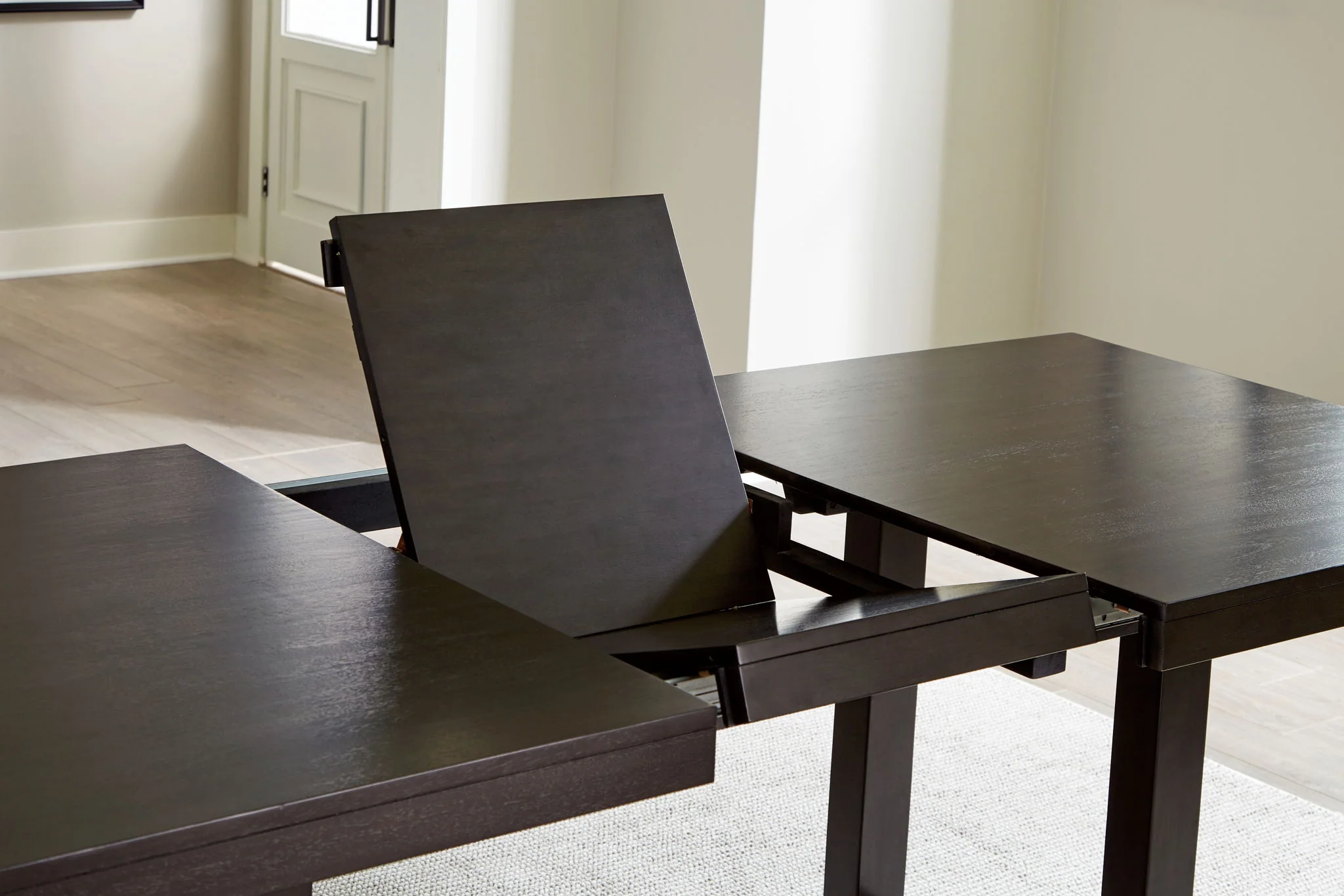 8324-neymorton-7-pc.-rectangular-extension-table-6-side-chairs-dark-grayish-brown-5.webp Neymorton - 7 Pc. - Rectangular Extension Table, 6 Side Chairs - Dark Grayish Brown