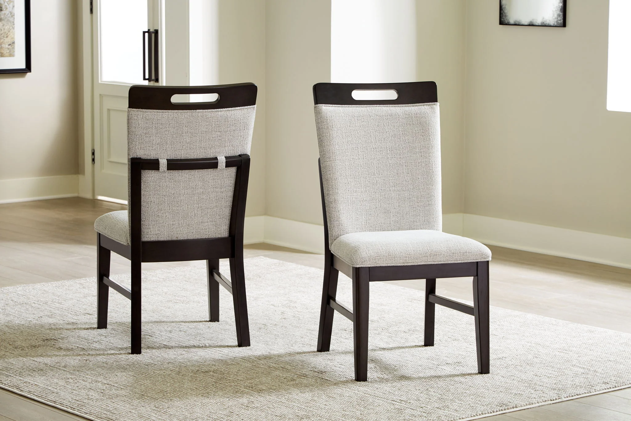 8324-neymorton-7-pc.-rectangular-extension-table-6-side-chairs-dark-grayish-brown-7.webp Neymorton - 7 Pc. - Rectangular Extension Table, 6 Side Chairs - Dark Grayish Brown
