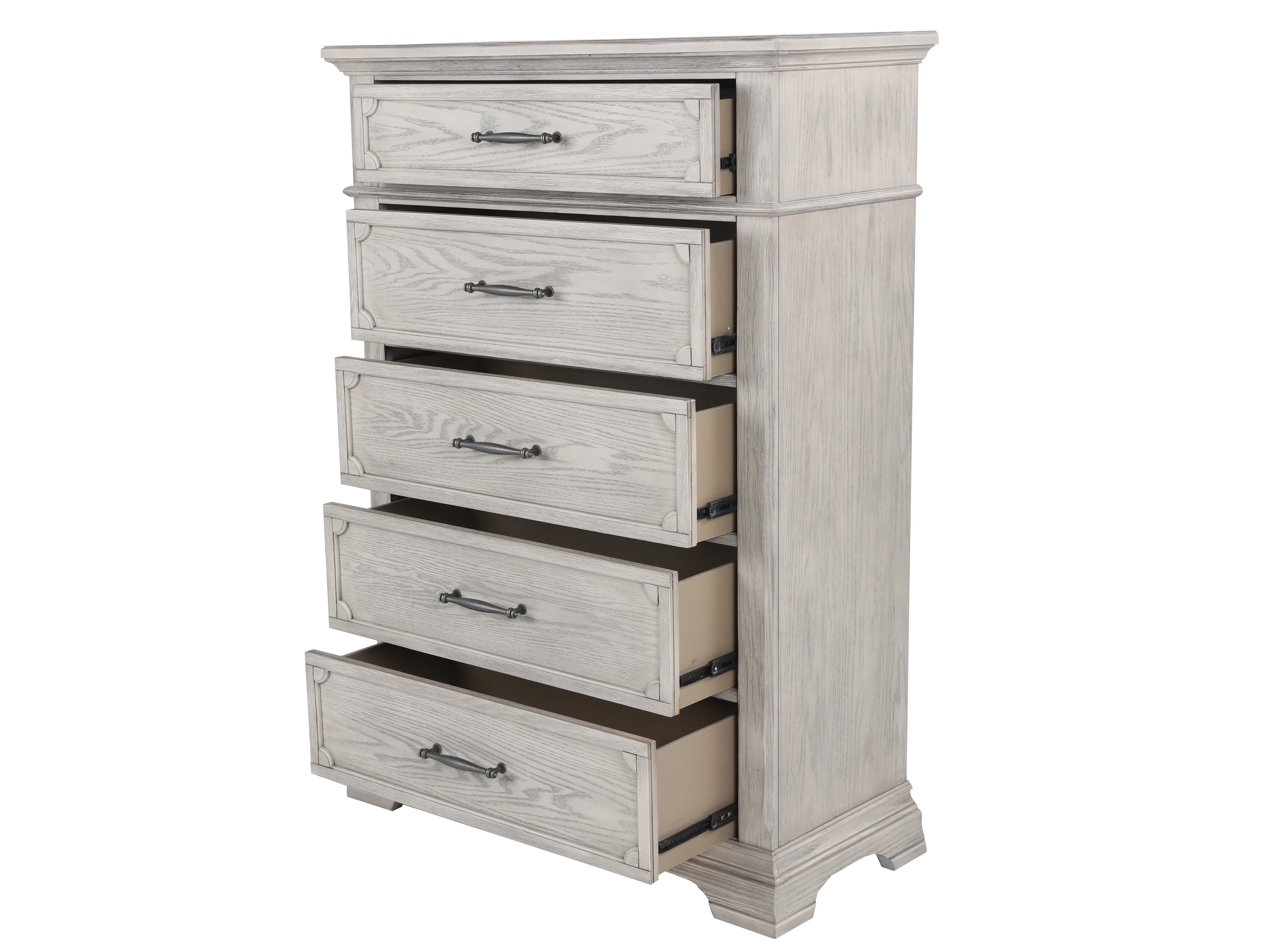 833-artesian-weathered-gray-5-drawer-chest-with-dovetail-drawers-2.webp Artesian Weathered Gray 5-Drawer Chest with Dovetail Drawers