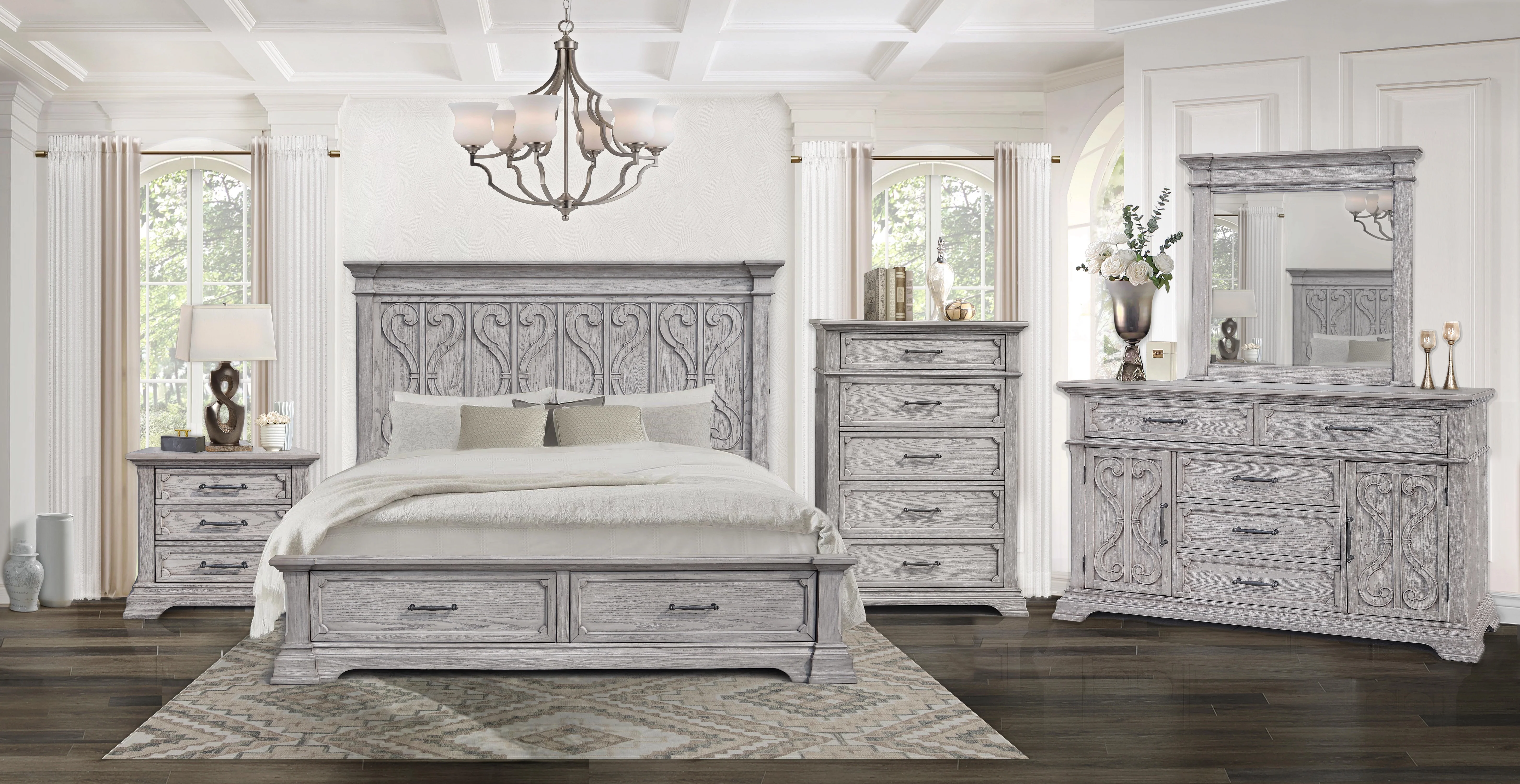 833-artesian-weathered-gray-5-drawer-chest-with-dovetail-drawers-5.webp Artesian Weathered Gray 5-Drawer Chest with Dovetail Drawers