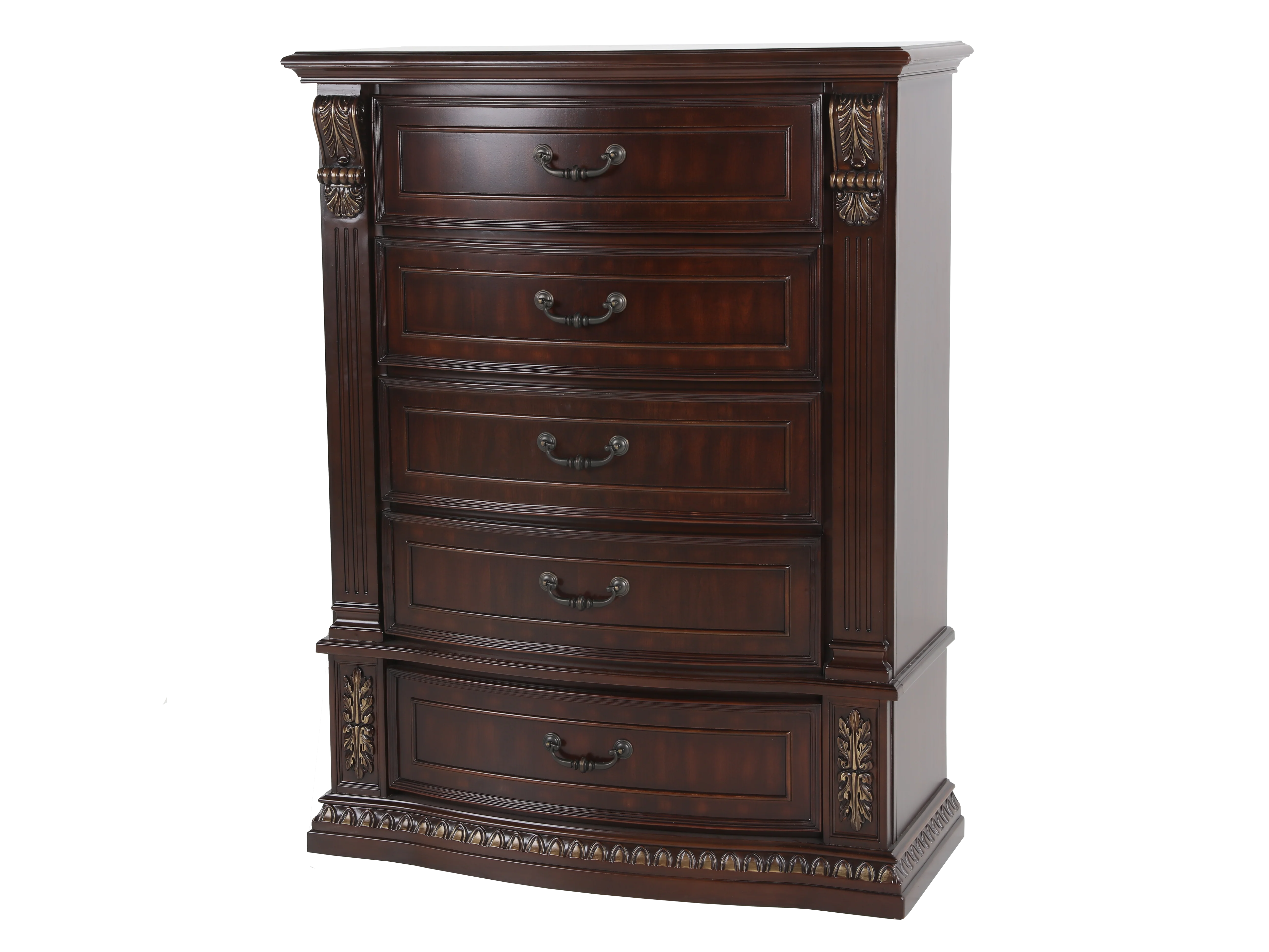 Cherry 5-Drawer Chest