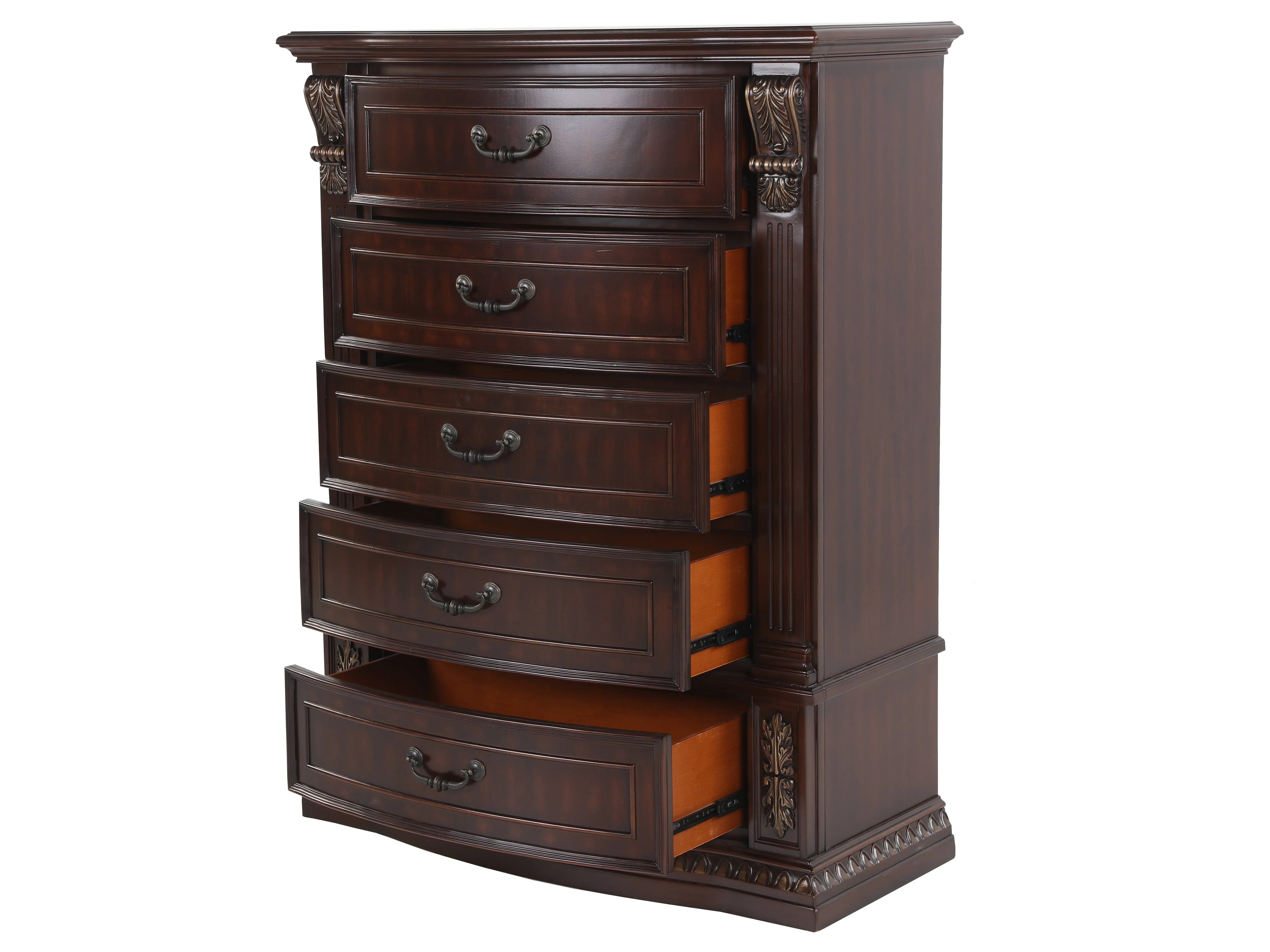 Cherry 5-Drawer Chest