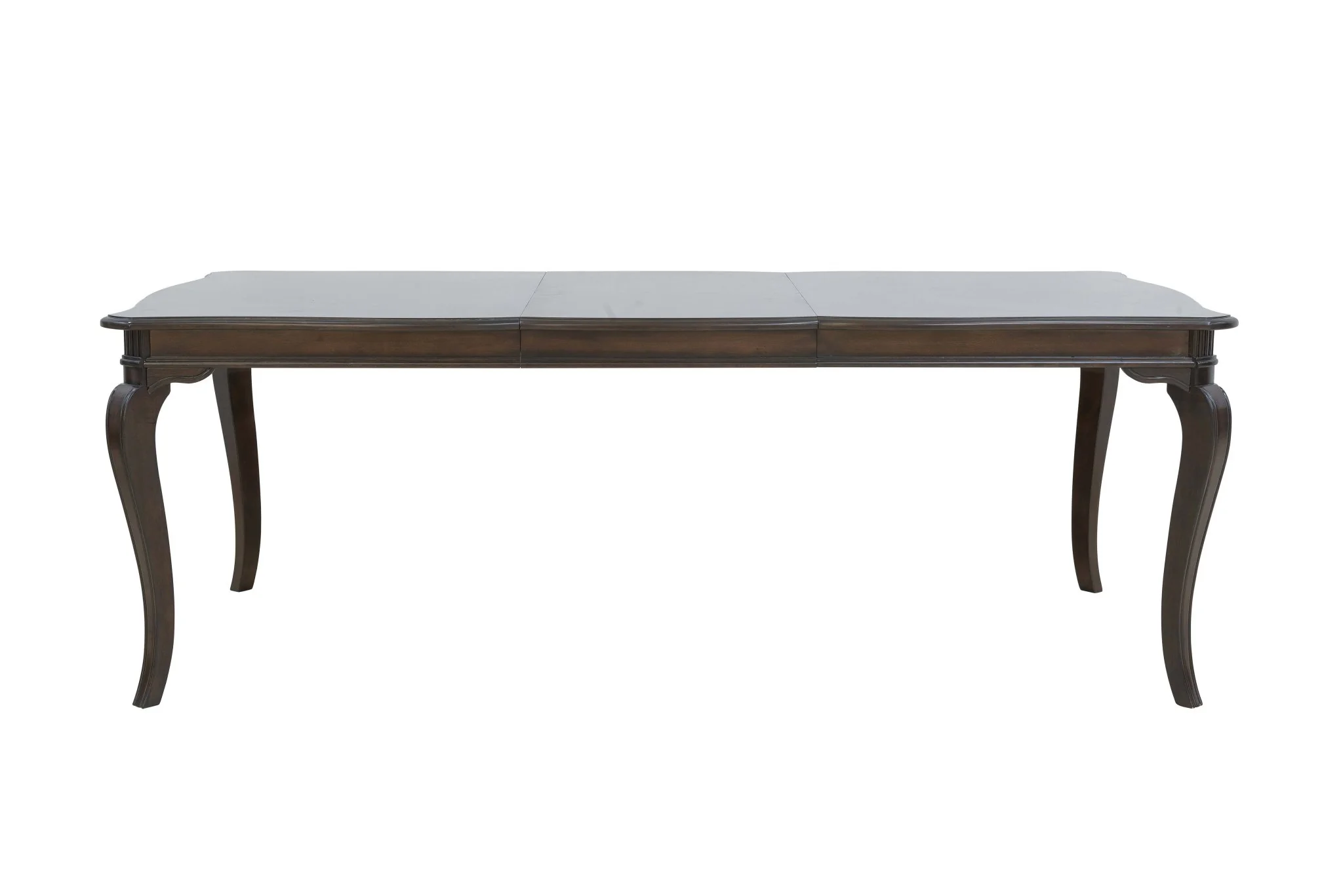 9-Piece Traditional Dining Set in Espresso (Table + 8 Upholstered Chairs)