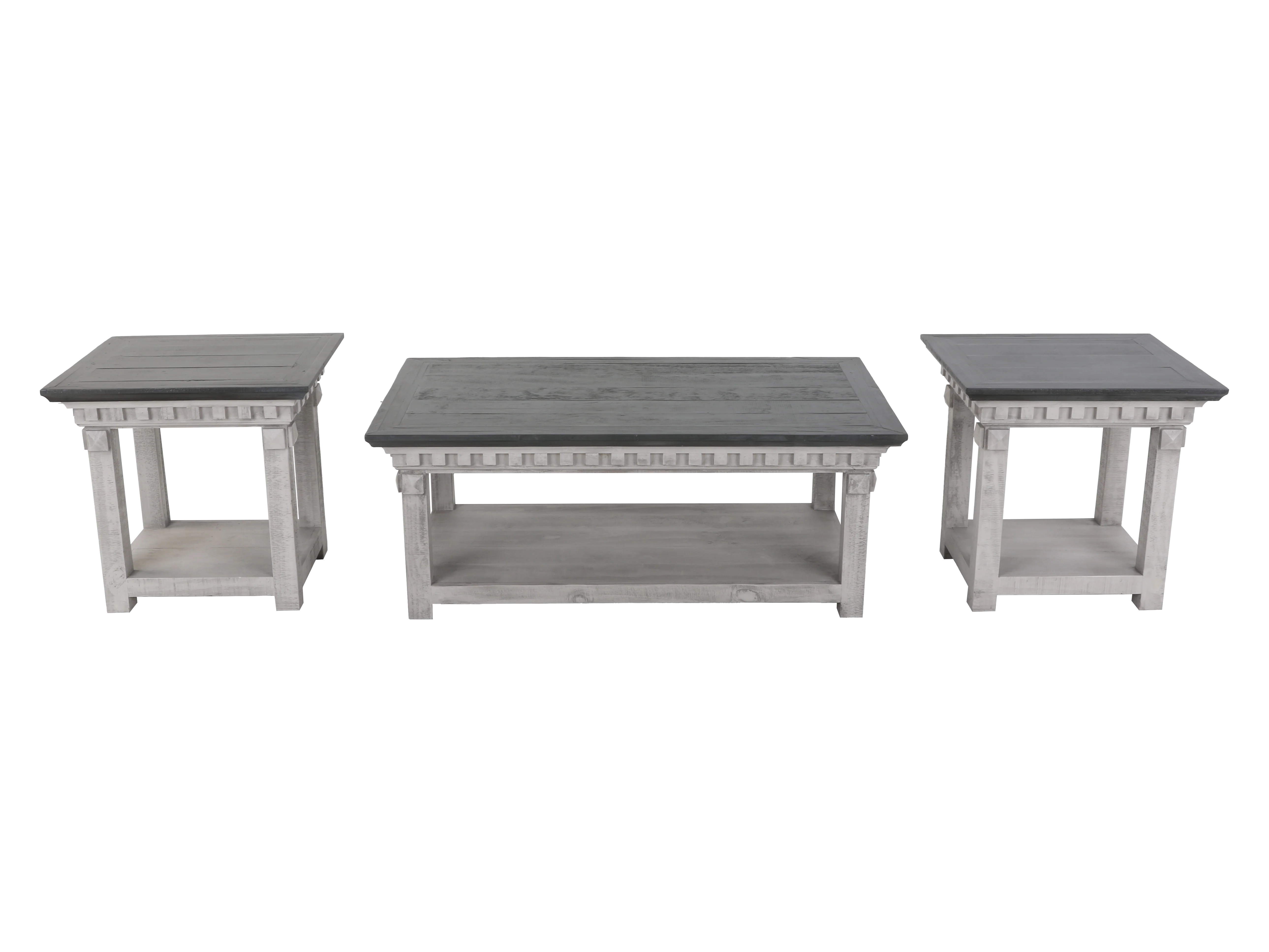 ALAMO 3 PIECE COFFEE TABLE SET