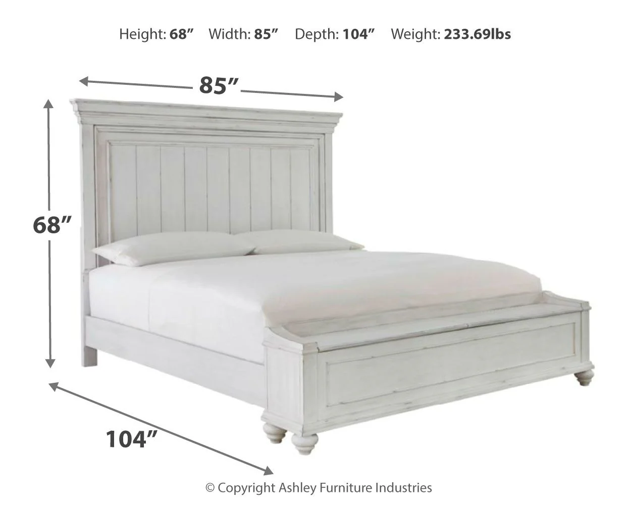 Kanwyn - Panel Bed