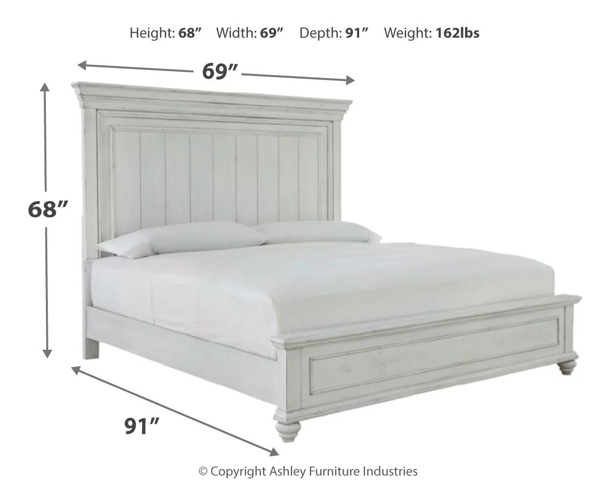 Kanwyn - Panel Bed