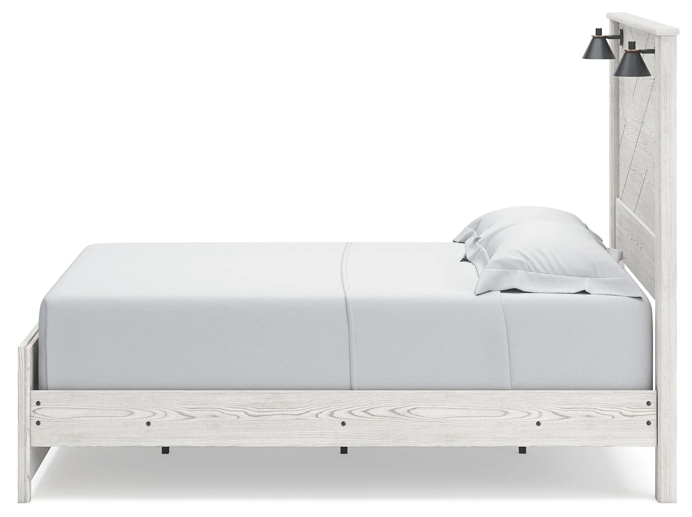 Gerridan - Panel Bed With Sconces