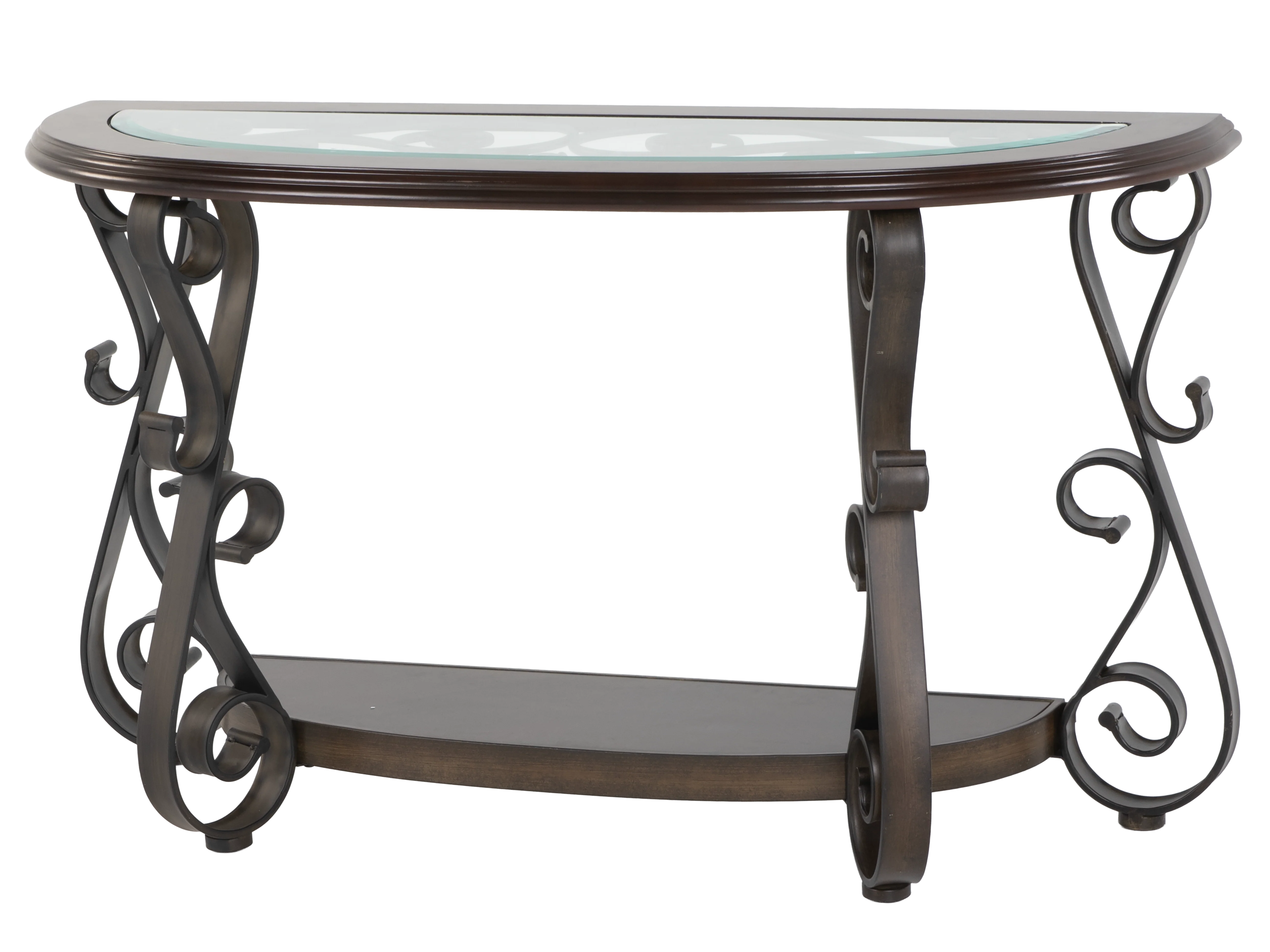 849-console-sofa-table-with-glass-top-and-curved-metal-legs-4.webp Console Sofa Table with Glass Top and Curved Metal Legs