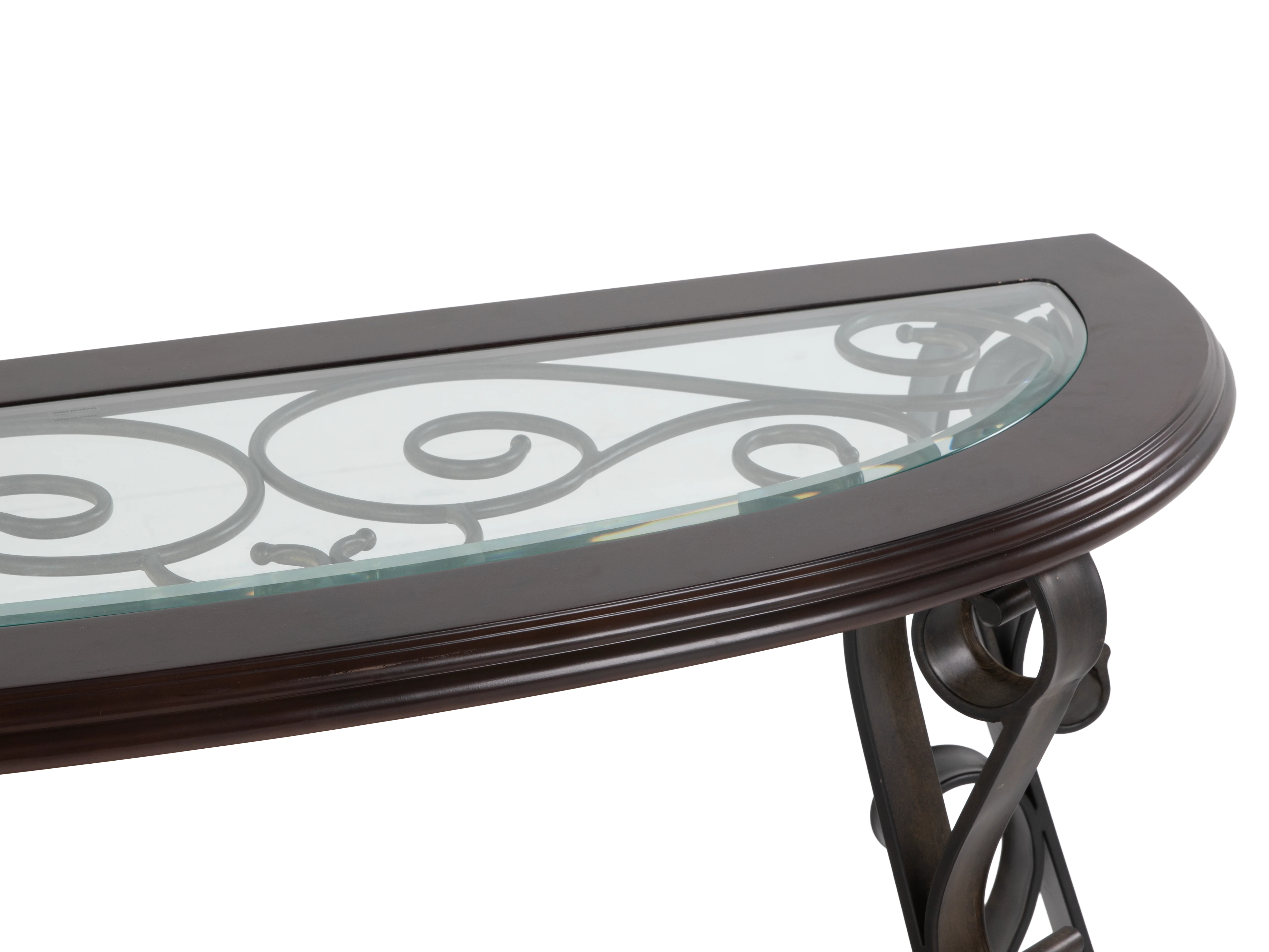 849-console-sofa-table-with-glass-top-and-curved-metal-legs-5.webp Console Sofa Table with Glass Top and Curved Metal Legs