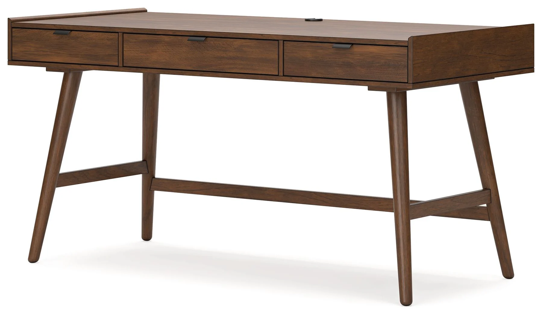 8520-lyncott-3-pc.-home-office-desk-chair-bookcase-brown-9.webp Lyncott - 3 Pc. - Home Office Desk, Chair, Bookcase - Brown