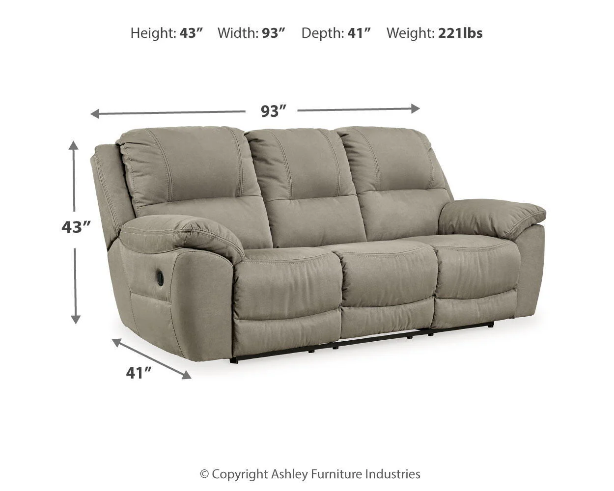 Next-Gen Gaucho - Reclining Sofa