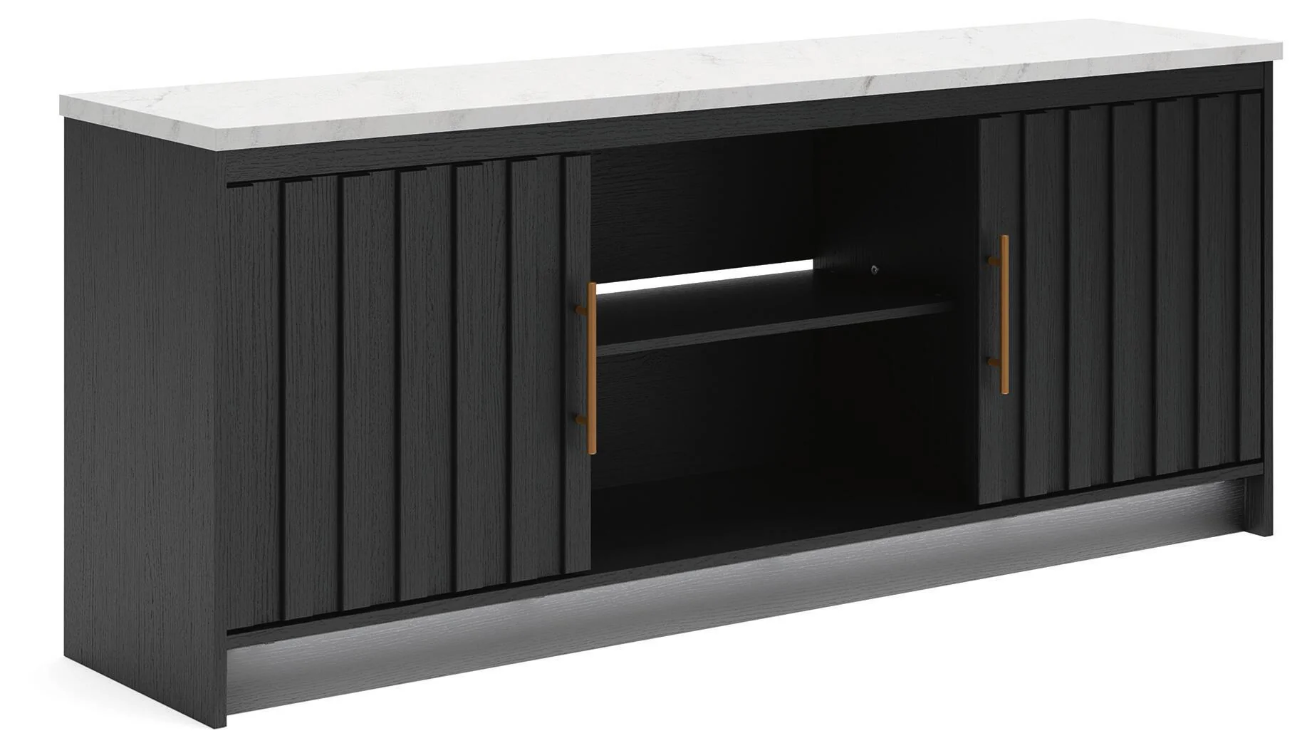 Cadmori - TV Stand With Fireplace Option