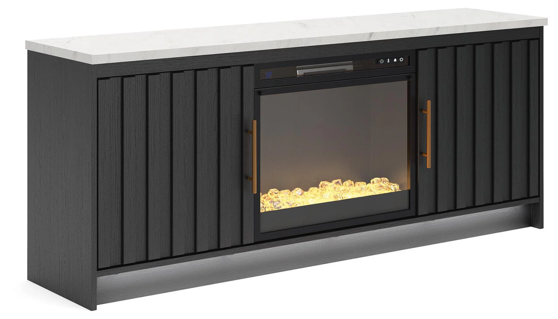 Cadmori - TV Stand With Fireplace Option