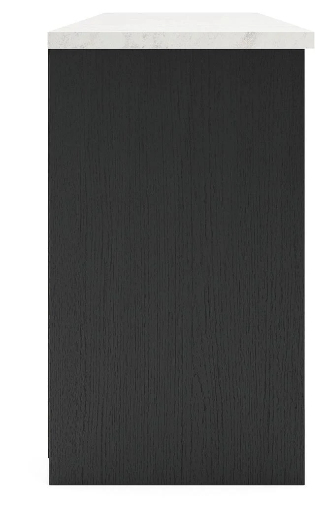 Cadmori - TV Stand With Fireplace Option