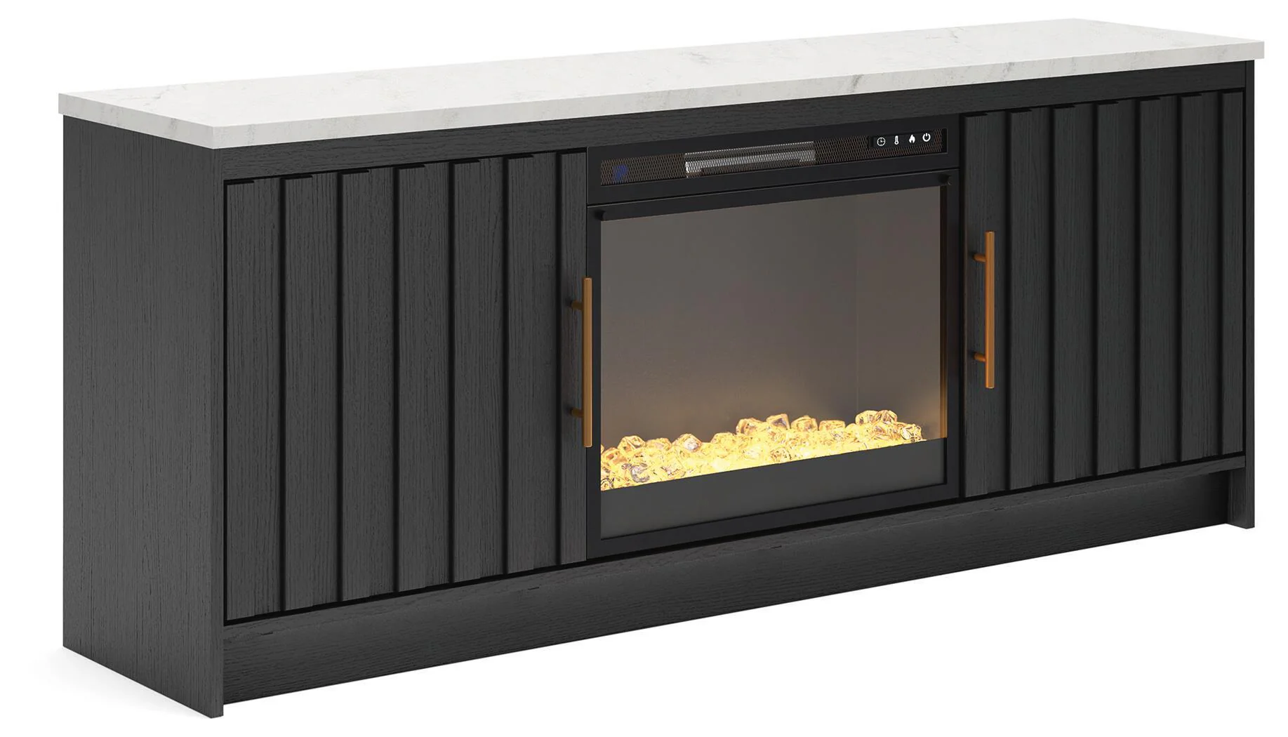 Cadmori - TV Stand With Fireplace Option