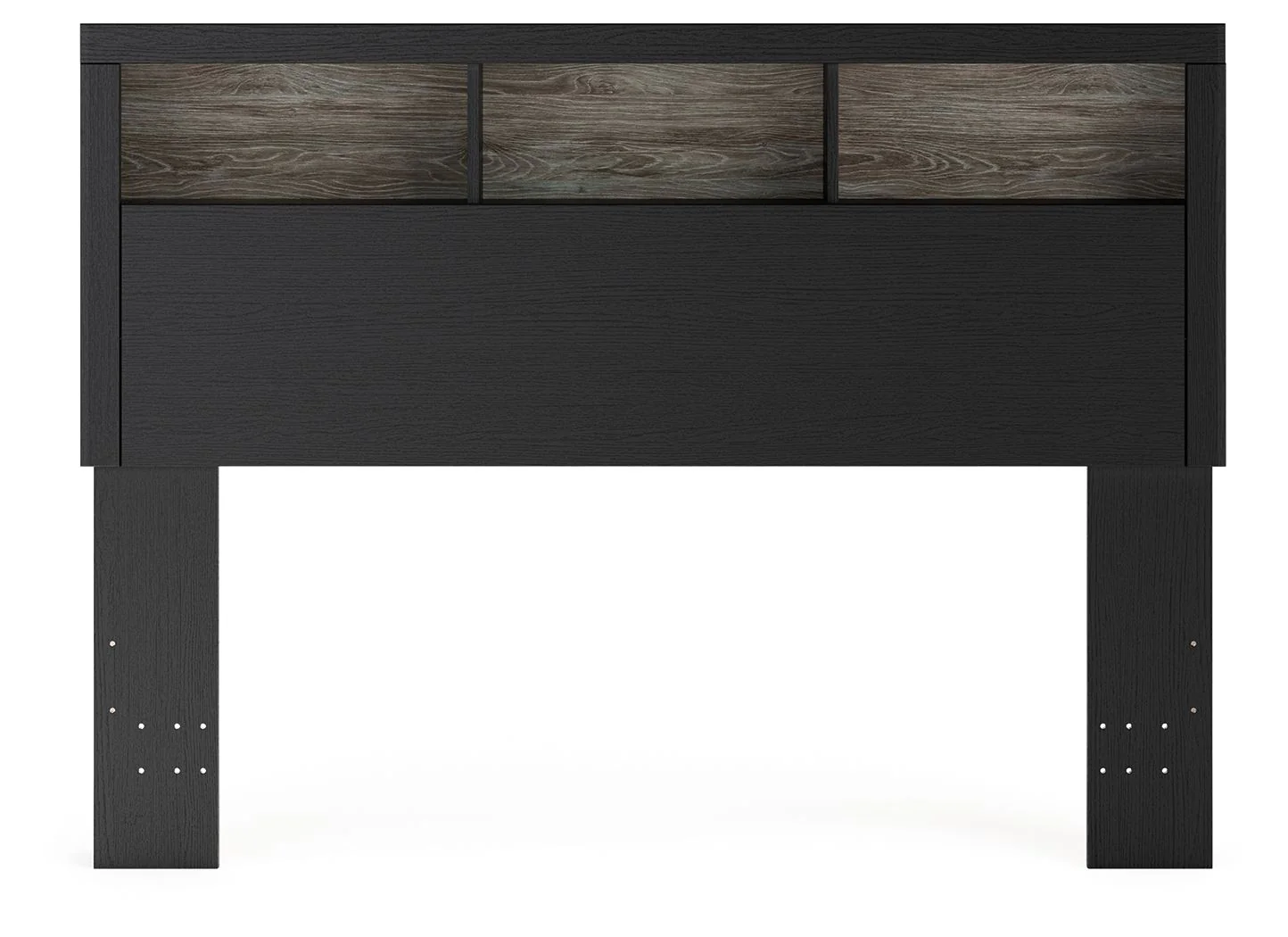 Broachmyn - Lighted Bookcase Headboard