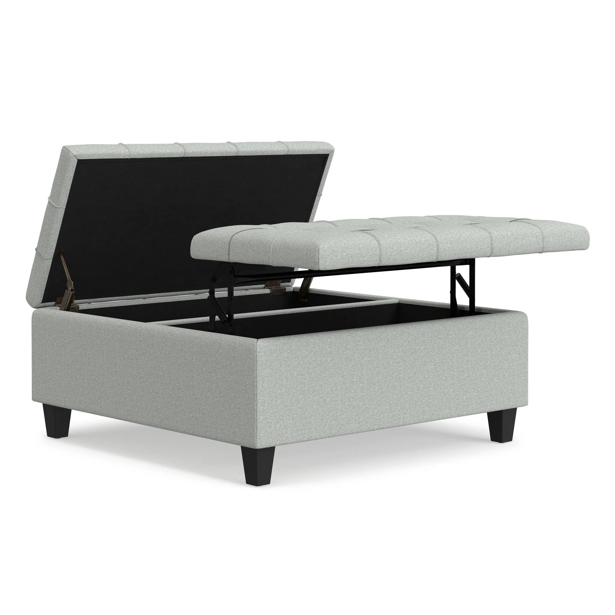 8567-harrison-coffee-table-storage-ottoman-lift-top-stone-gray-1.webp Harrison - Coffee Table Storage Ottoman Lift Top - Stone Gray