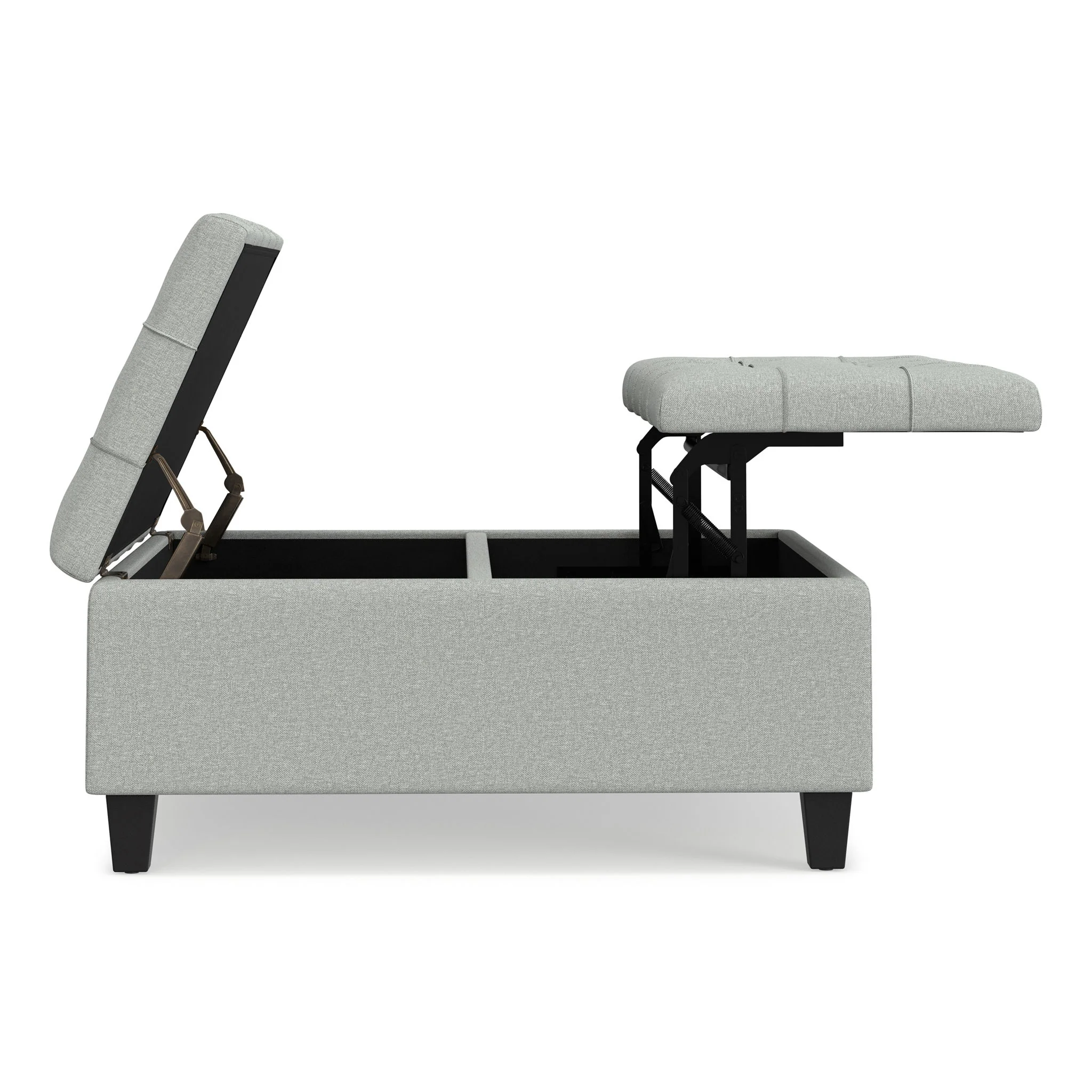 8567-harrison-coffee-table-storage-ottoman-lift-top-stone-gray-3.webp Harrison - Coffee Table Storage Ottoman Lift Top - Stone Gray