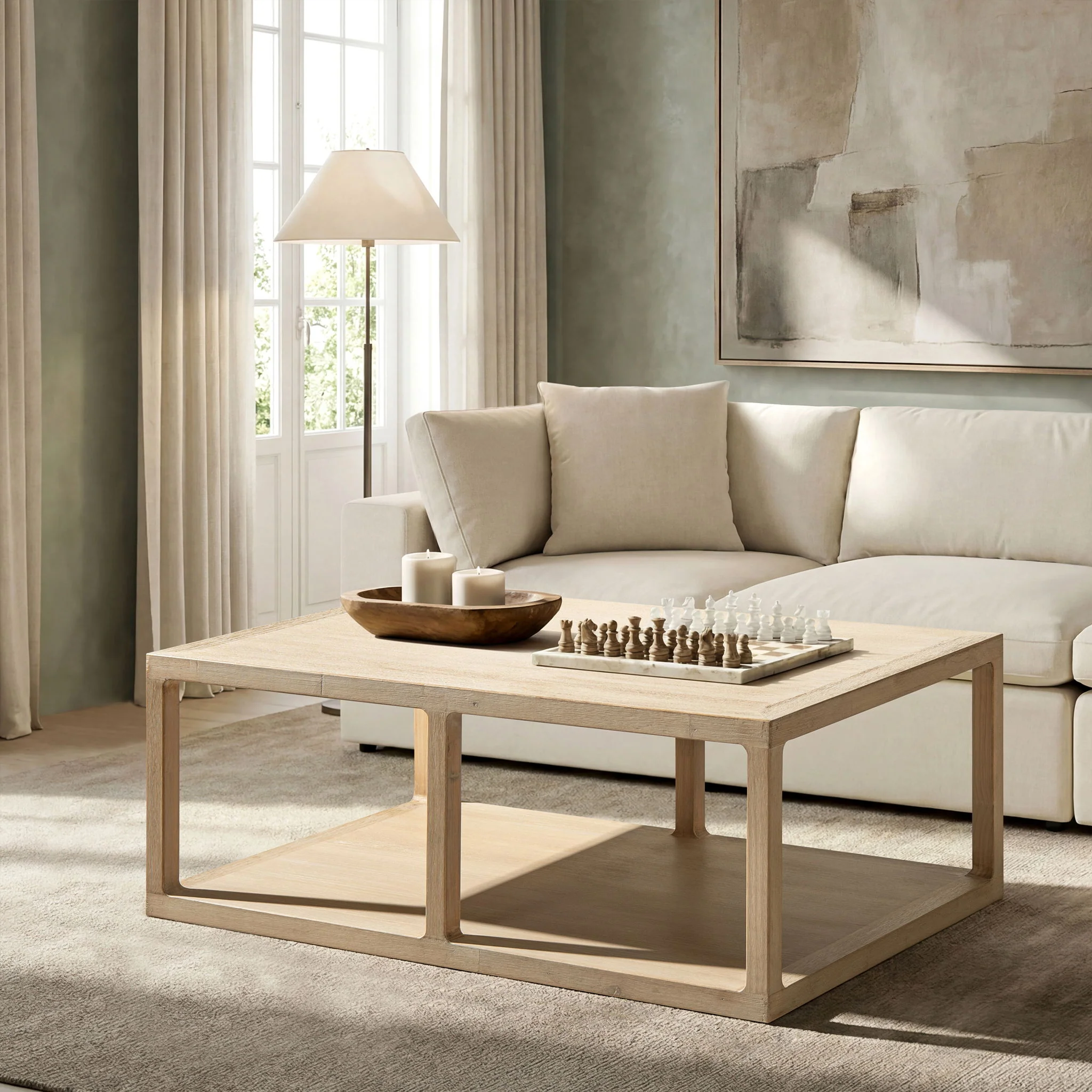8572-ellis-open-frame-coffee-table-with-lower-shelf-natural-8.webp Ellis - Open Frame Coffee Table With Lower Shelf - Natural