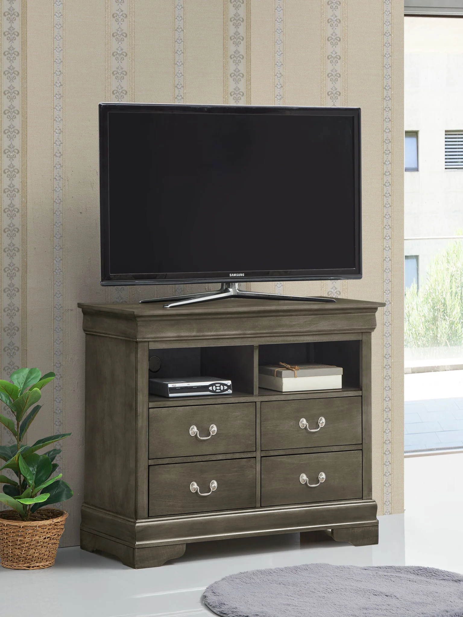 8646-louis-phillipe-media-storage-unit-timeless-1.webp Louis Phillipe - Media Storage Unit Timeless