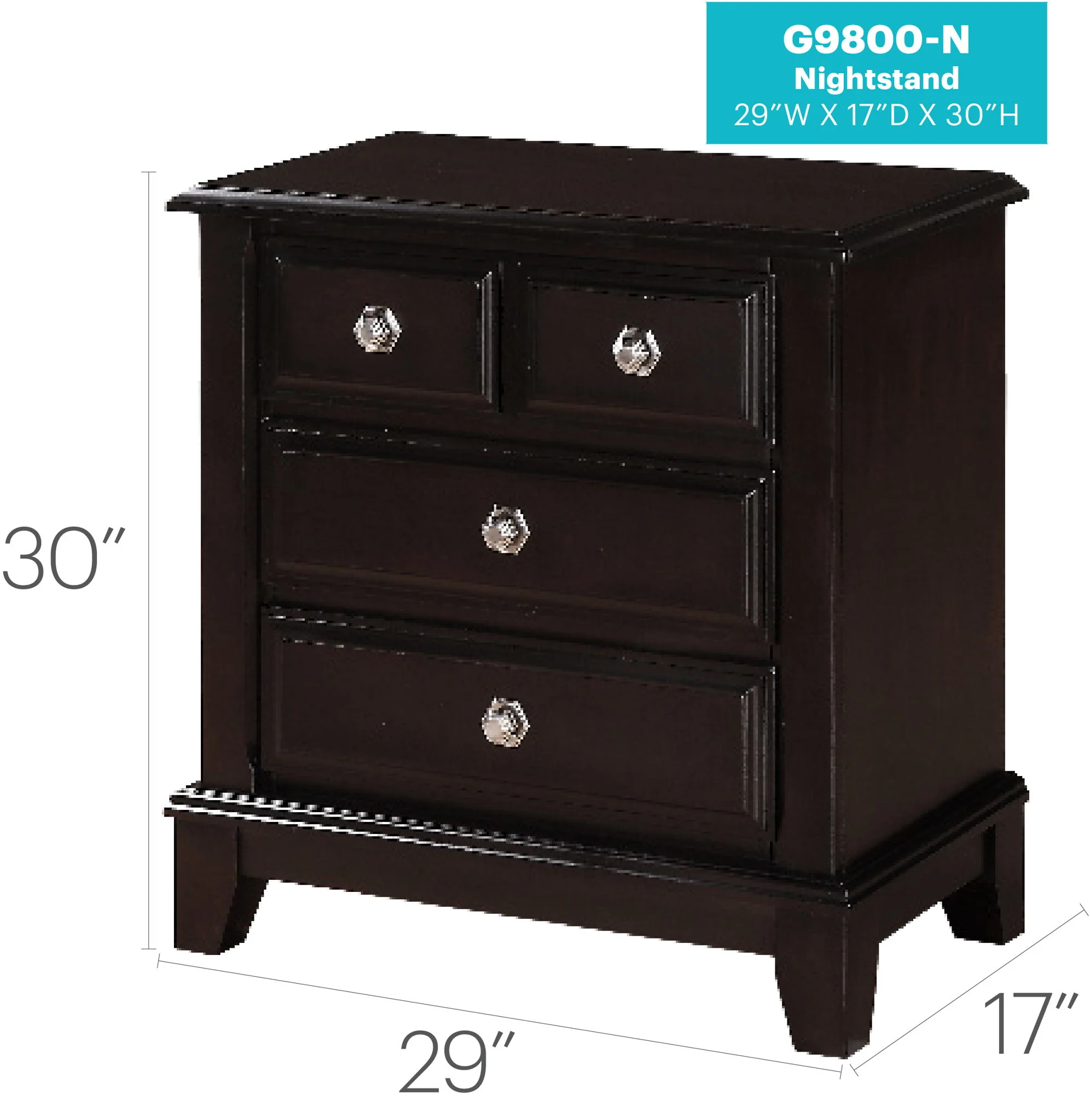 8702-ashford-nightstand-cappuccino-5.webp Ashford - Nightstand - Cappuccino