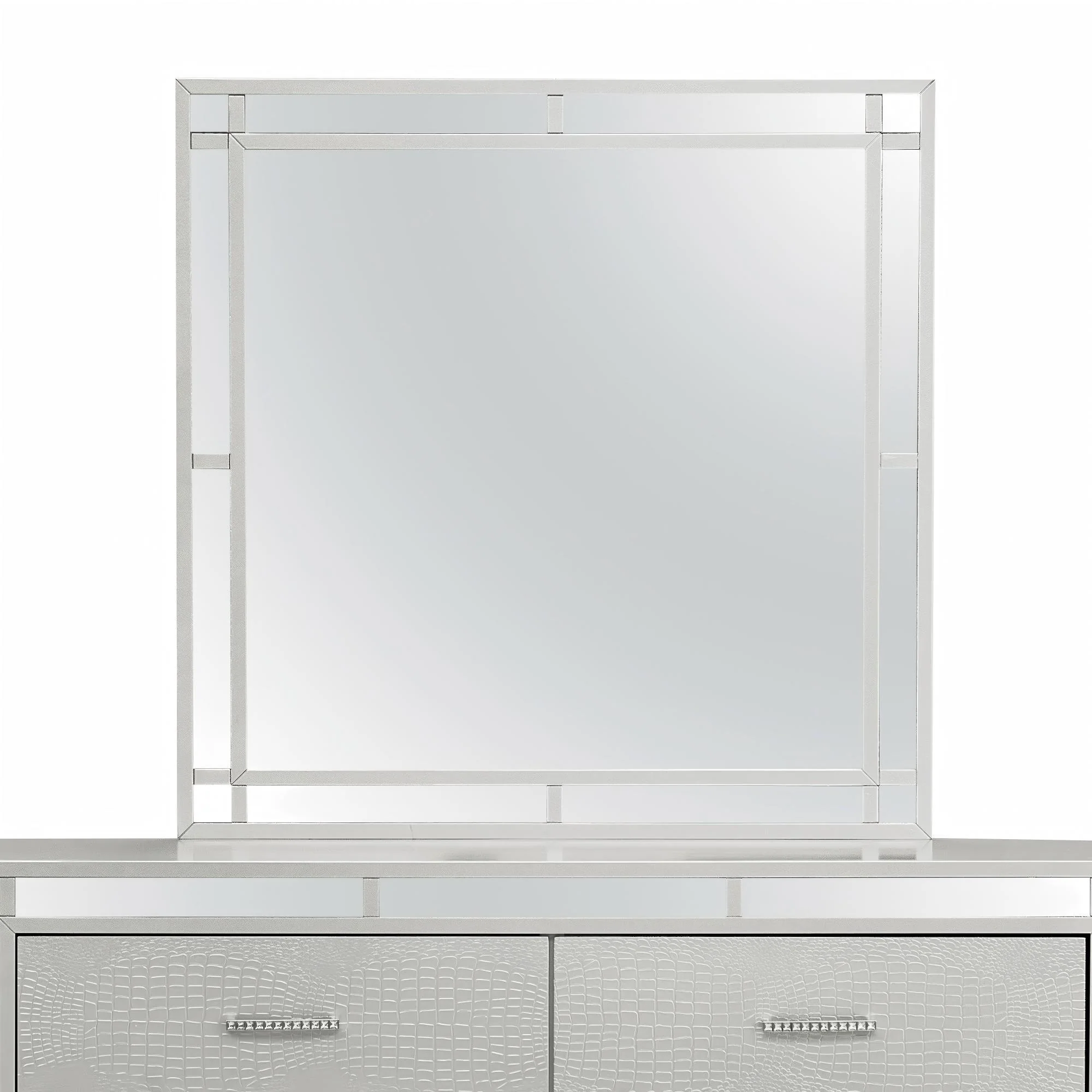 Madison - Mirror - Silver Champagne