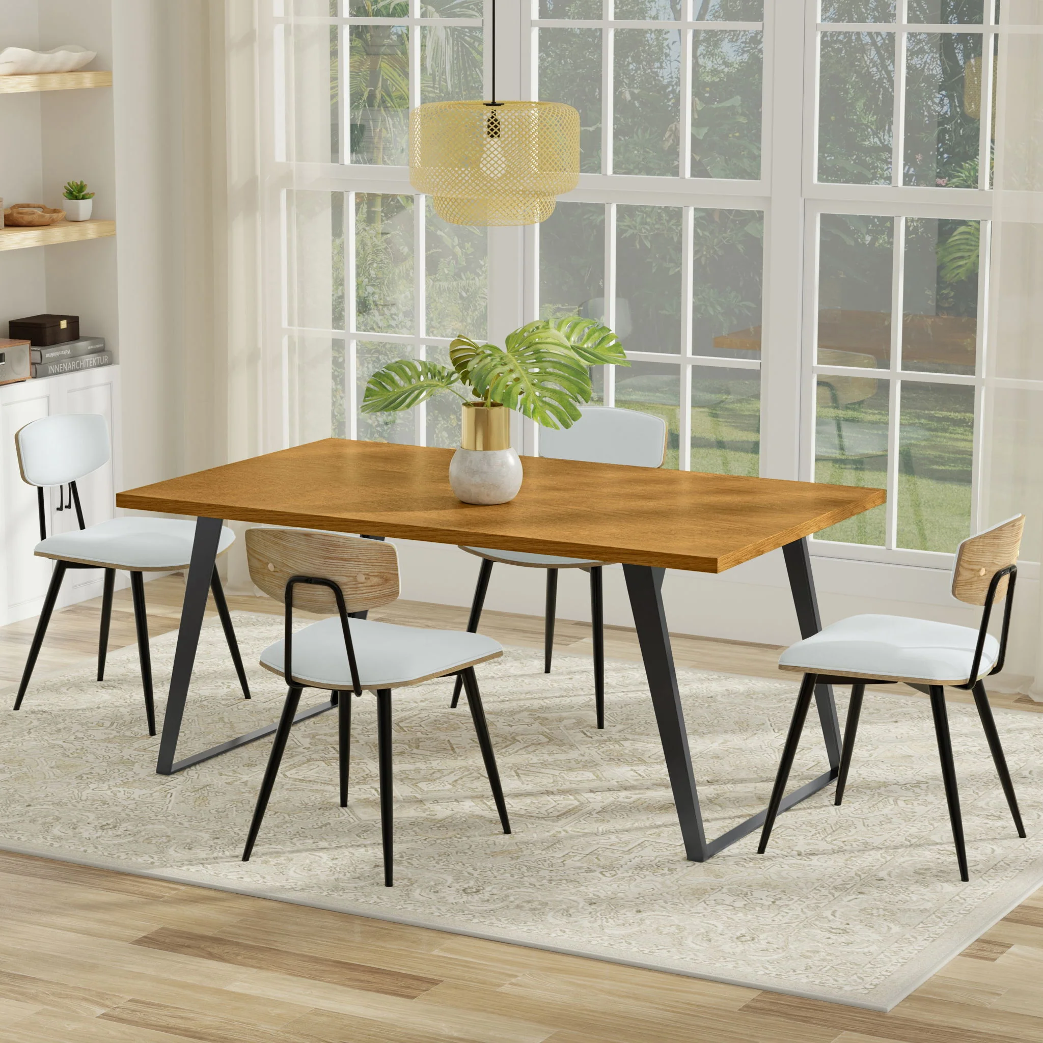 8743-lowry-handcrafted-square-dining-table-12.webp Lowry - Handcrafted Square Dining Table